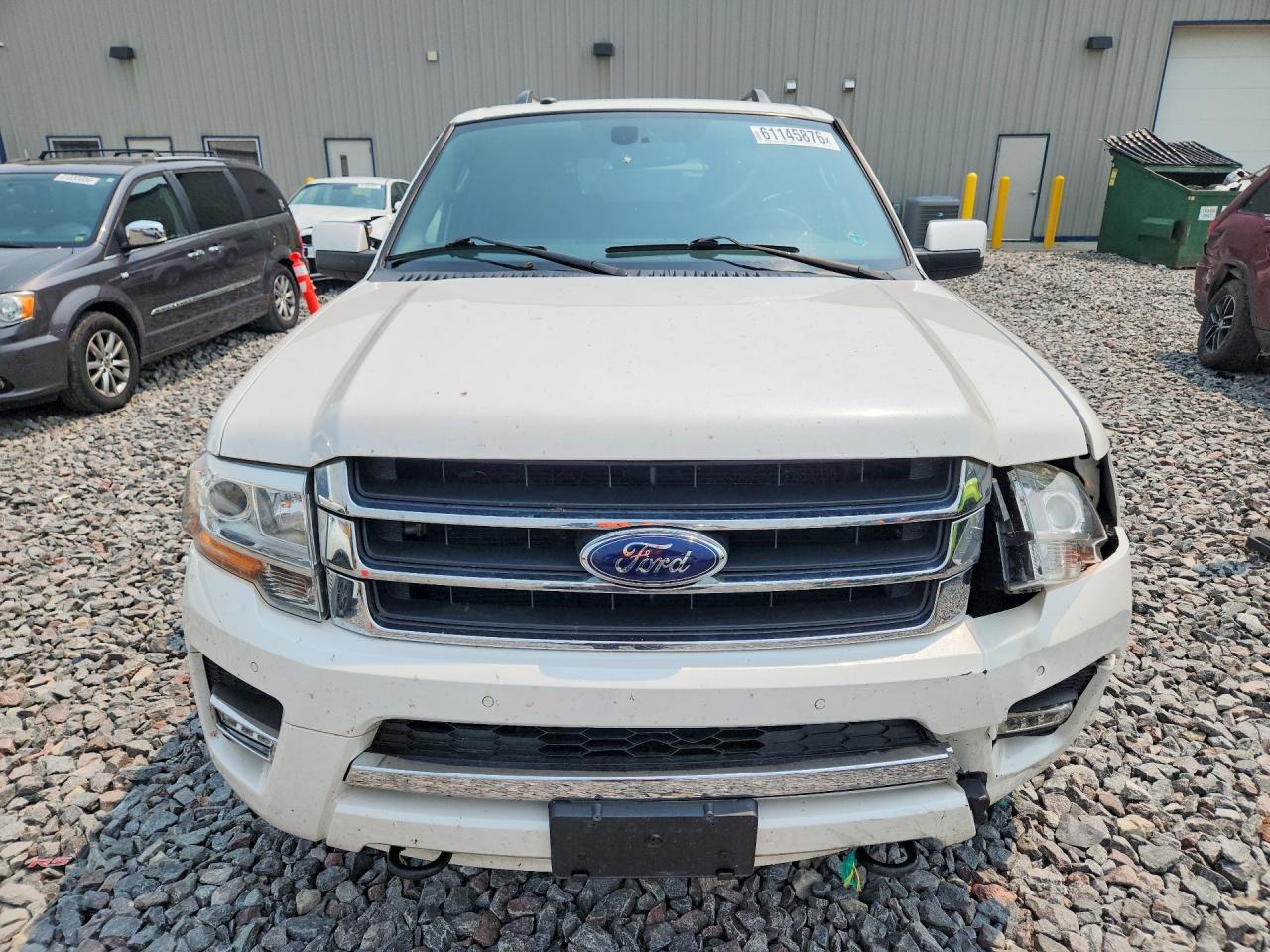 2015 Ford Expedition Limited White vin: 1FMJU2AT1FEF18798