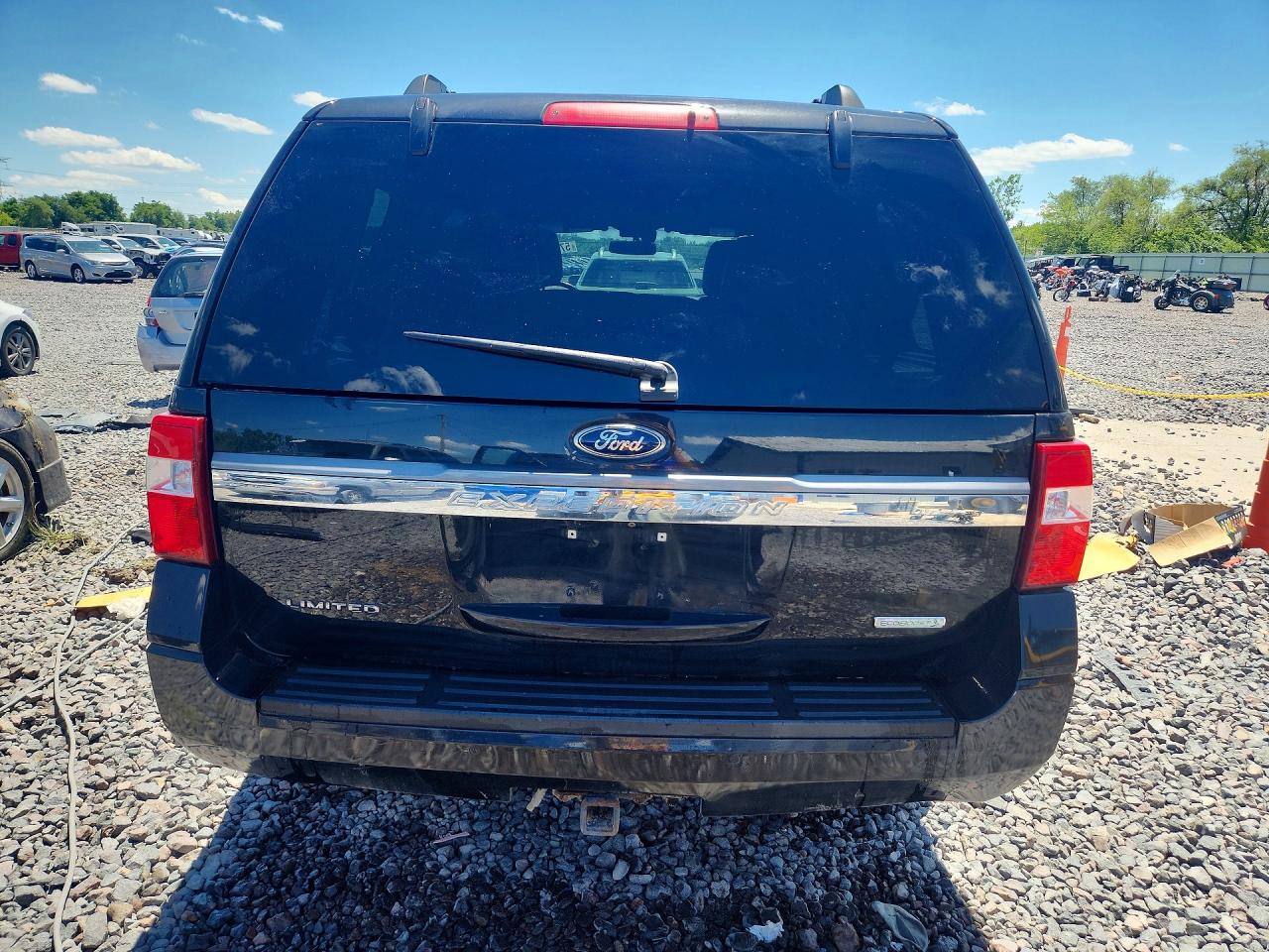 2015 Ford Expedition Limited Black vin: 1FMJU2AT2FEF30054