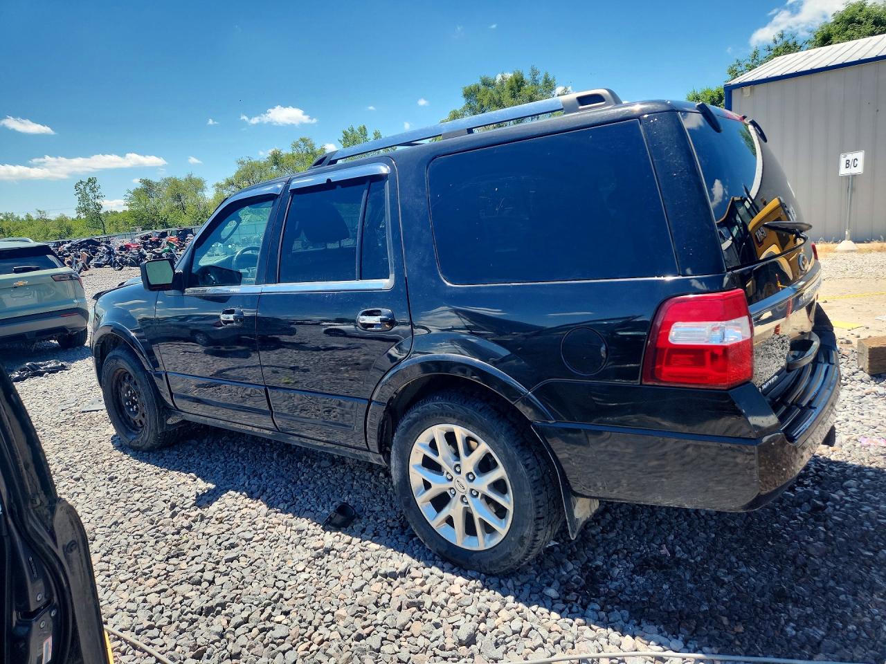 2015 Ford Expedition Limited Black vin: 1FMJU2AT2FEF30054