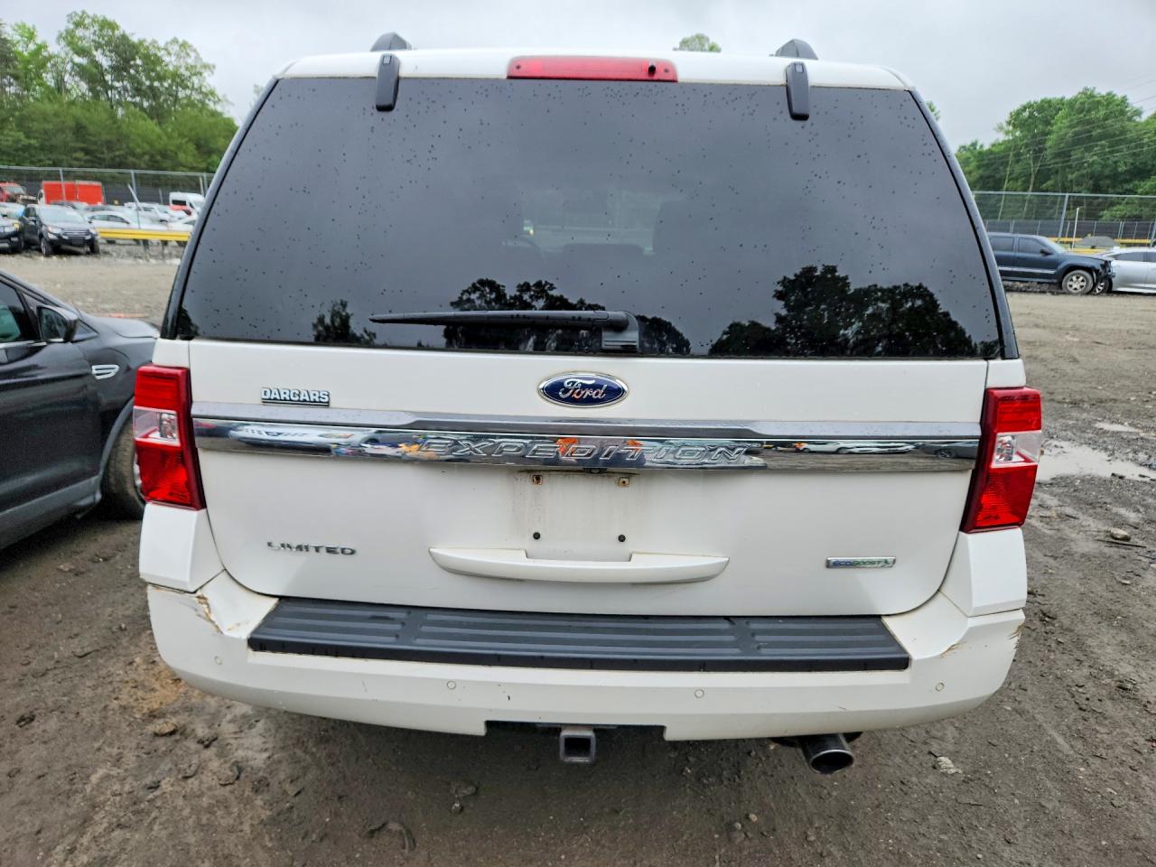 2015 Ford Expedition El Xl White vin: 1FMJU2AT2FEF44522