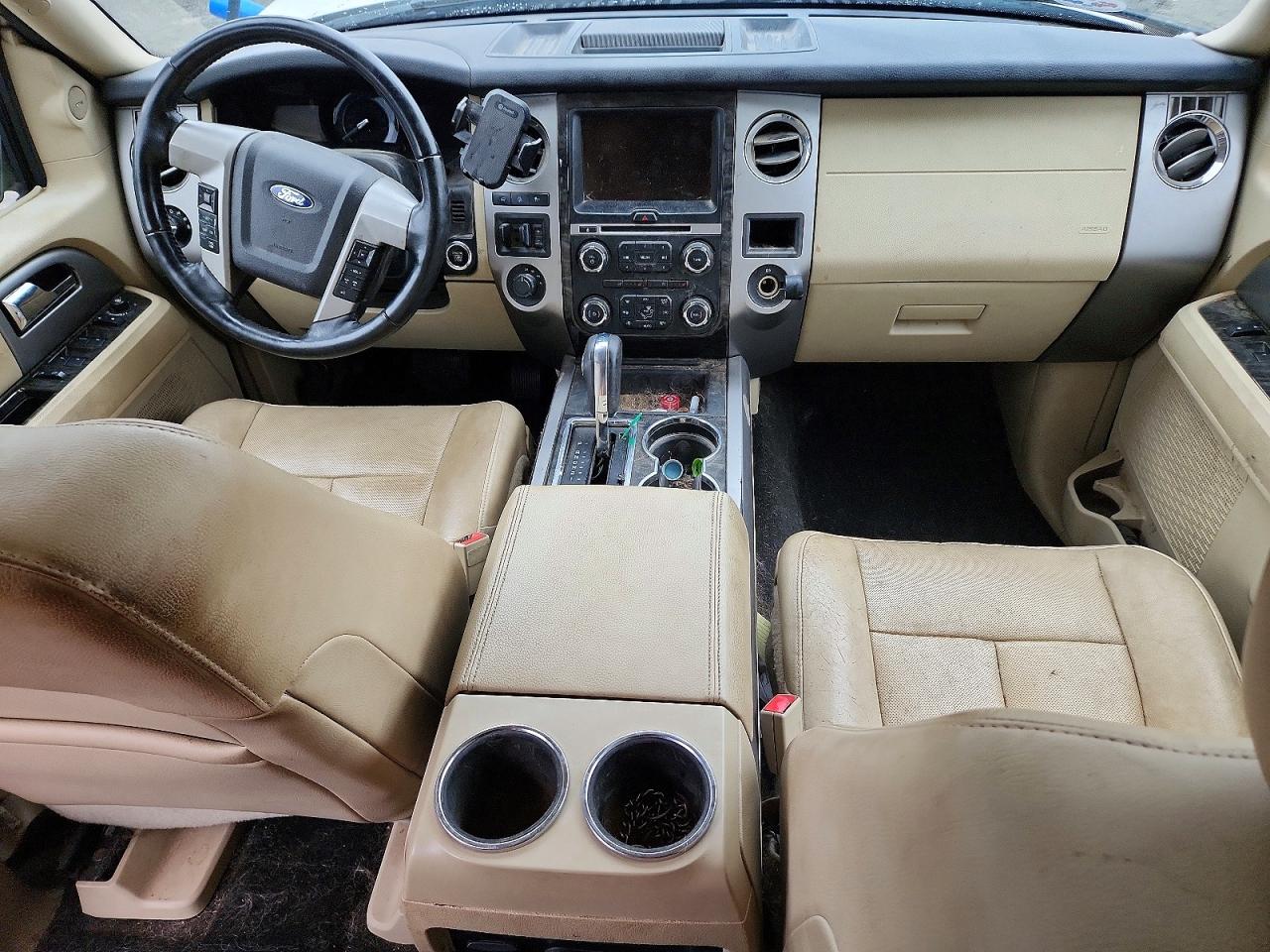 2015 Ford Expedition El Xl White vin: 1FMJU2AT2FEF44522