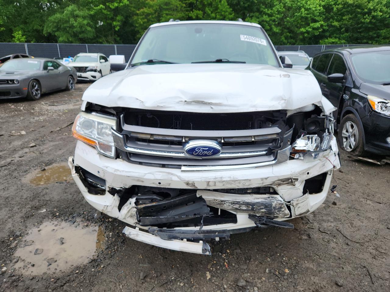 2015 Ford Expedition El Xl White vin: 1FMJU2AT2FEF44522