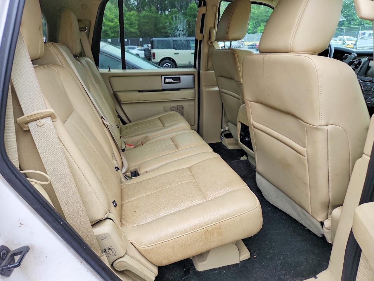 2015 Ford Expedition El Xl White vin: 1FMJU2AT2FEF44522