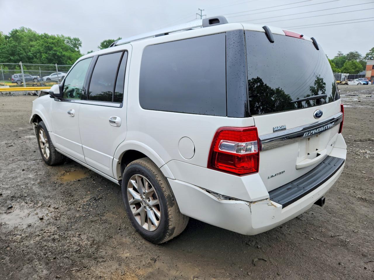 2015 Ford Expedition El Xl White vin: 1FMJU2AT2FEF44522