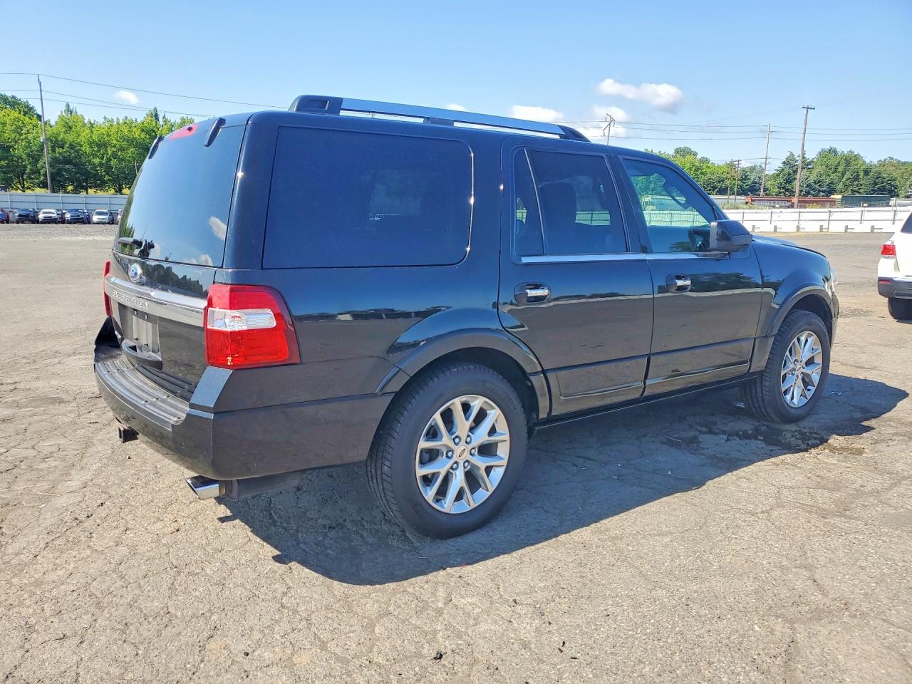 2015 Ford Expedition Limited Black vin: 1FMJU2AT3FEF23761