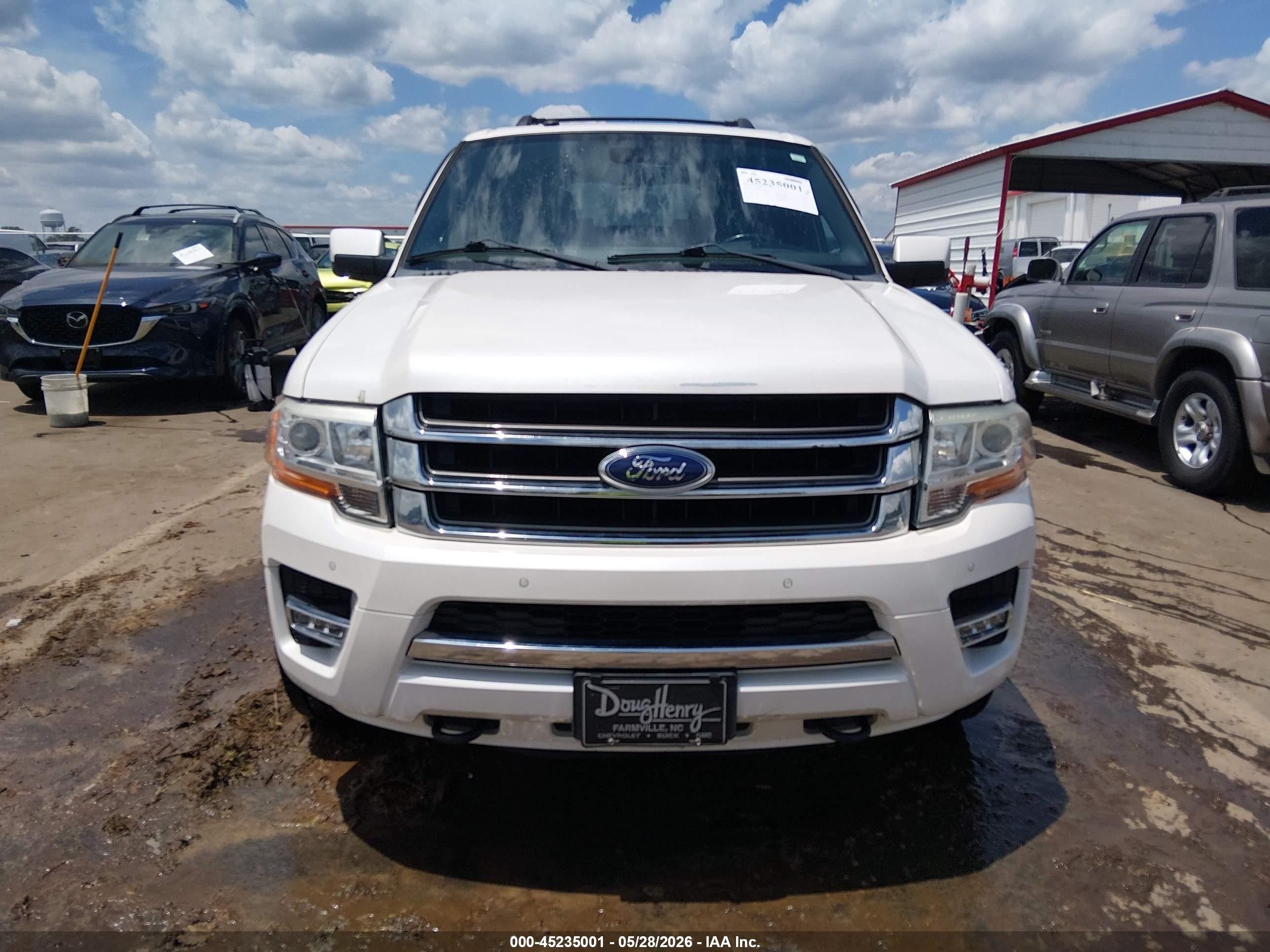 2017 Ford Expedition Limited White vin: 1FMJU2AT3HEA54058