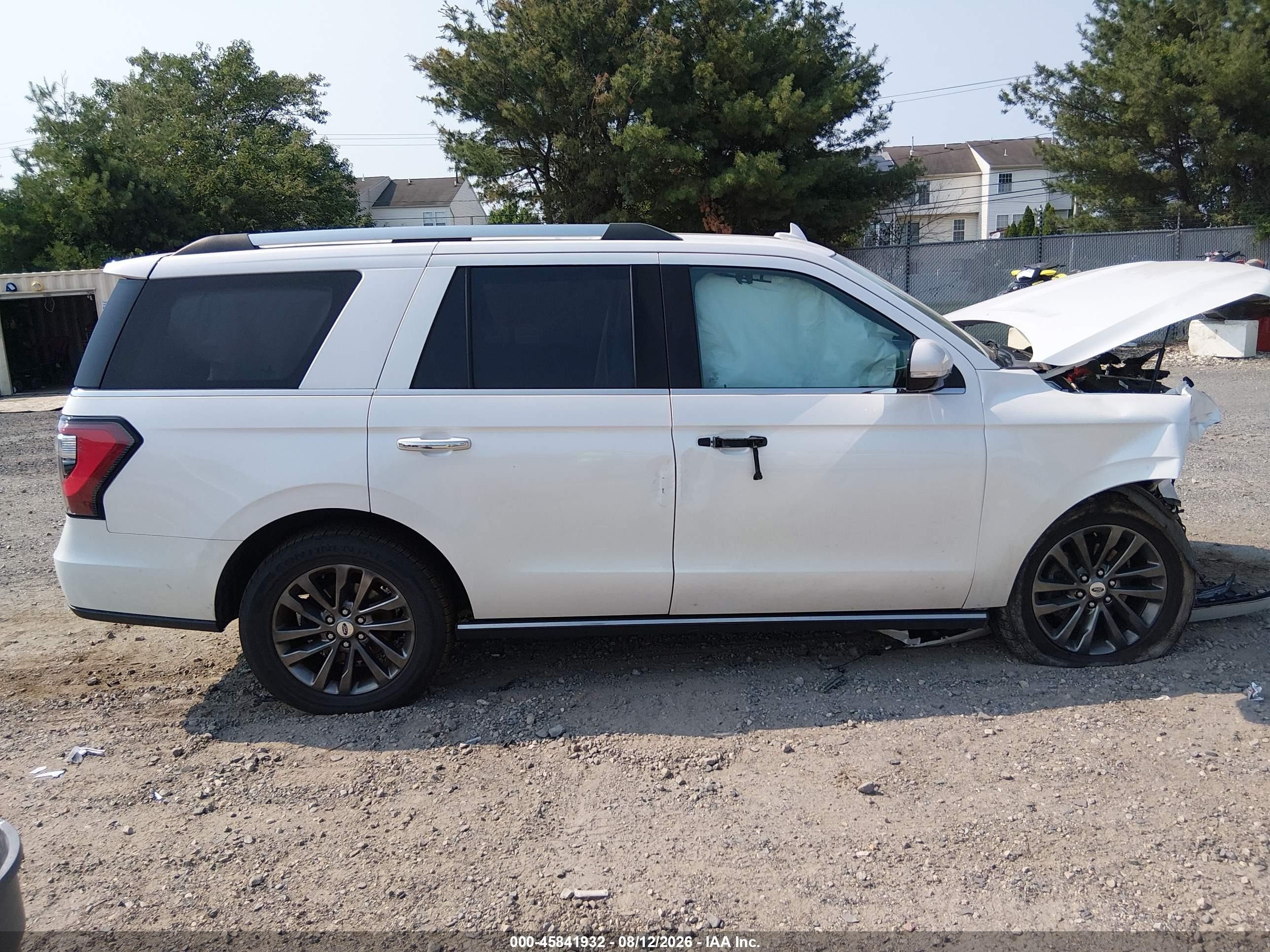 2019 Ford Expedition Limited White vin: 1FMJU2AT3KEA16255