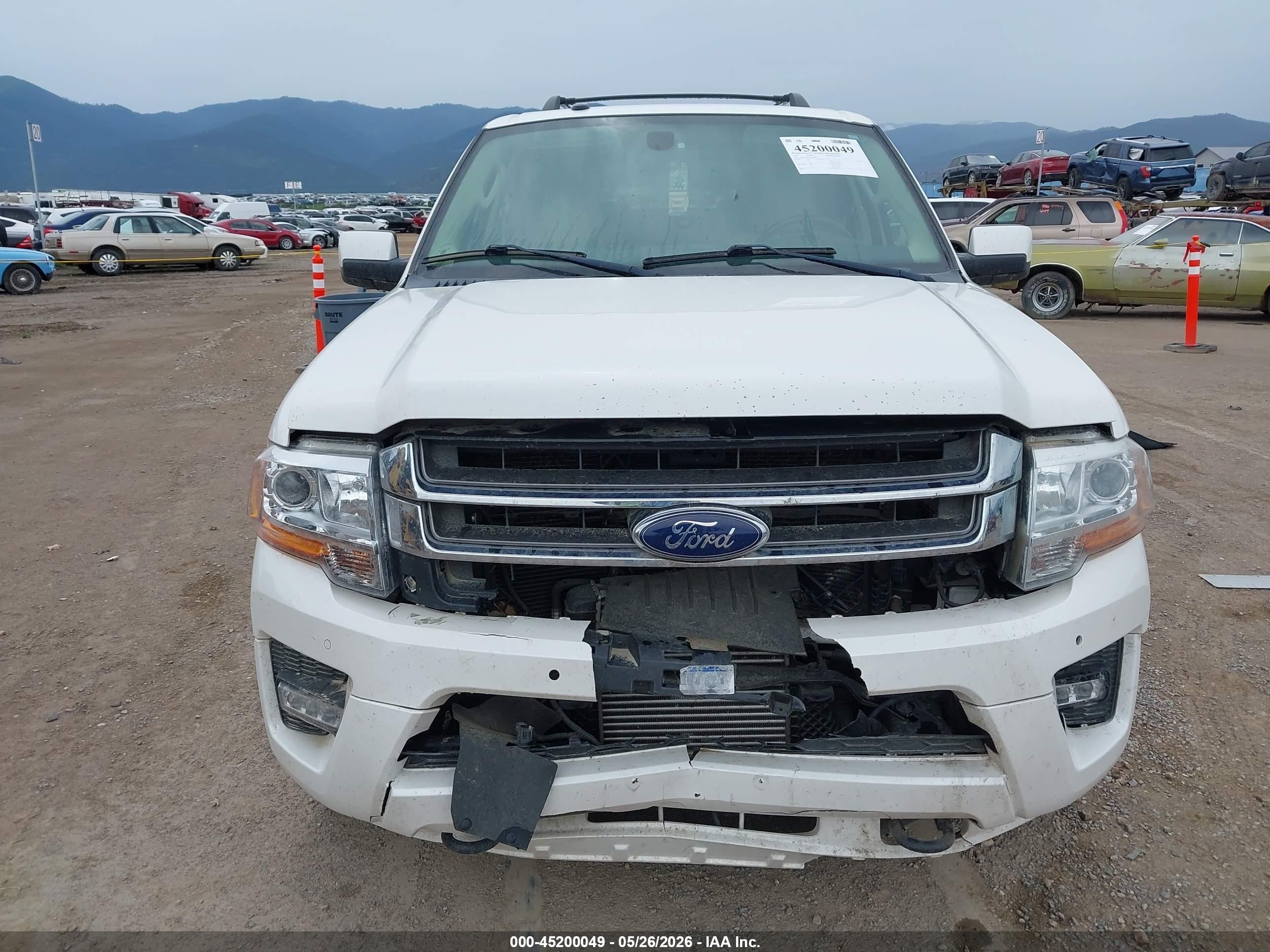 2015 Ford Expedition Limited Белый vin: 1FMJU2AT4FEF36289