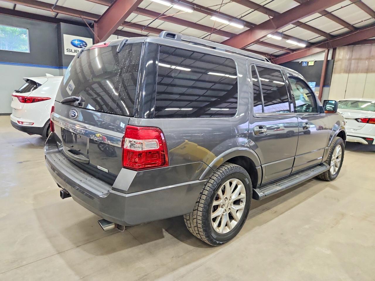 2015 Ford Expedition Limited Gray vin: 1FMJU2AT4FEF42710