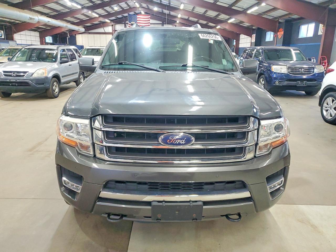 2015 Ford Expedition Limited Gray vin: 1FMJU2AT4FEF42710