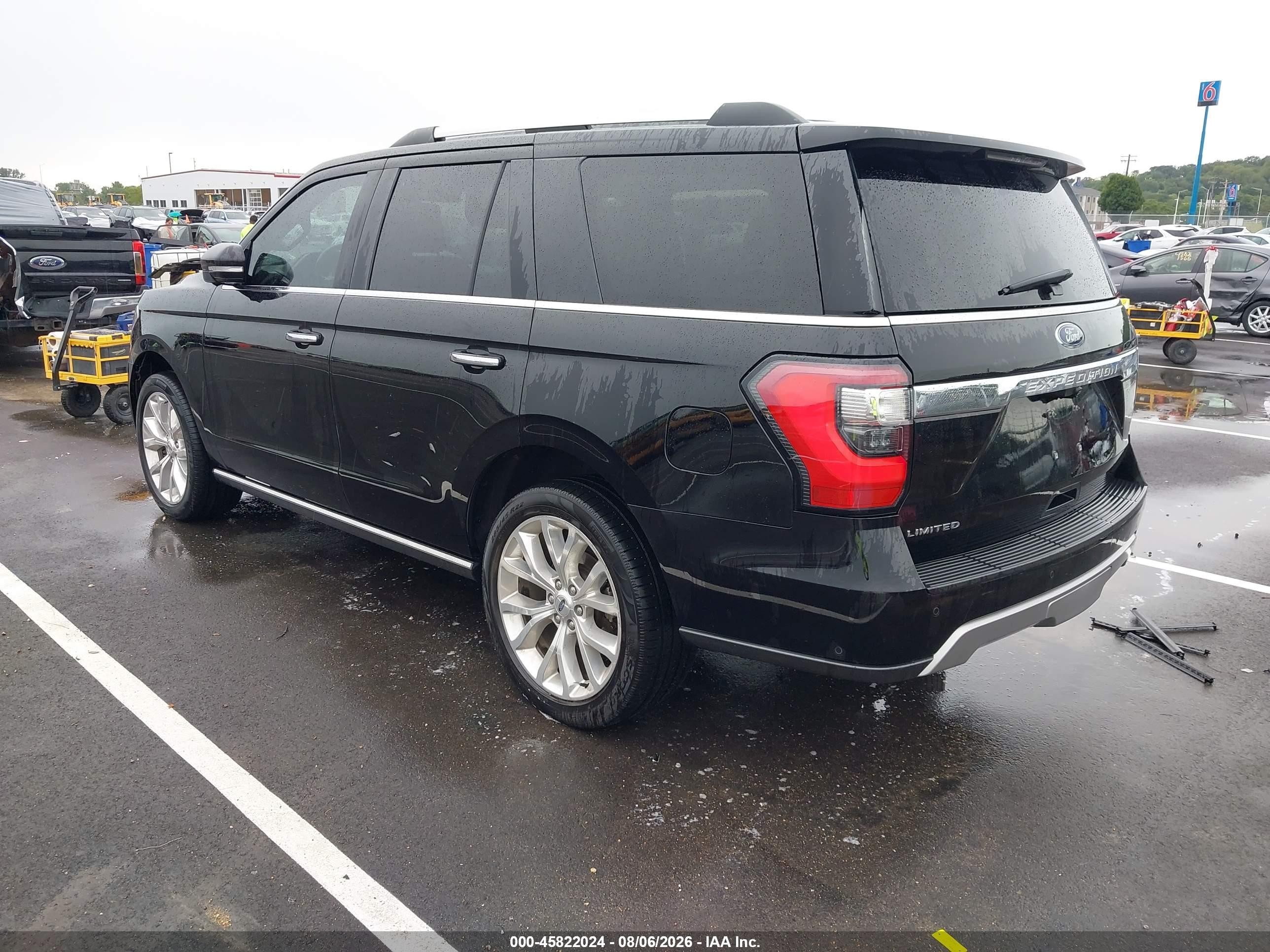 2018 Ford Expedition Limited Black vin: 1FMJU2AT4JEA59226