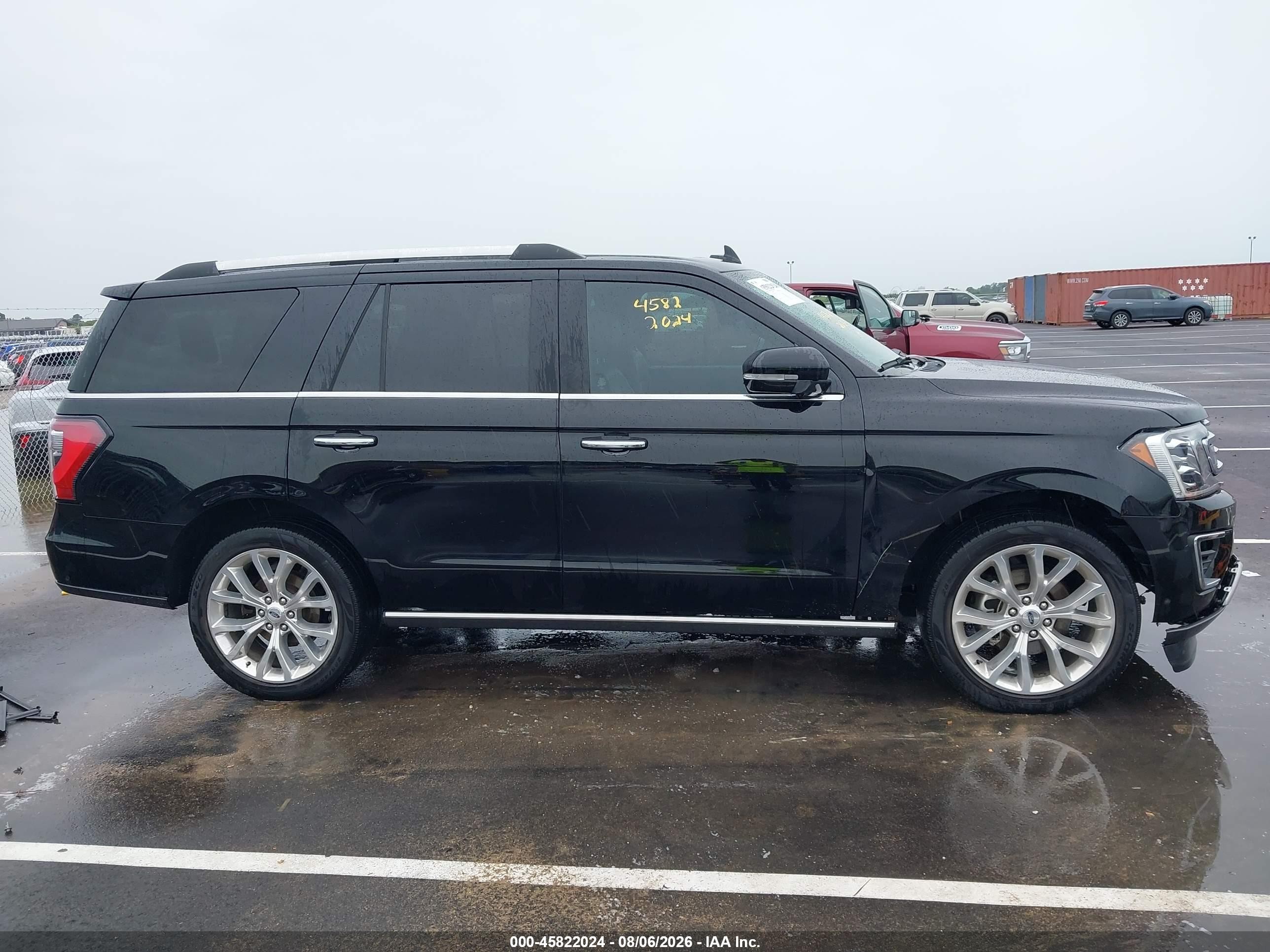 2018 Ford Expedition Limited Black vin: 1FMJU2AT4JEA59226