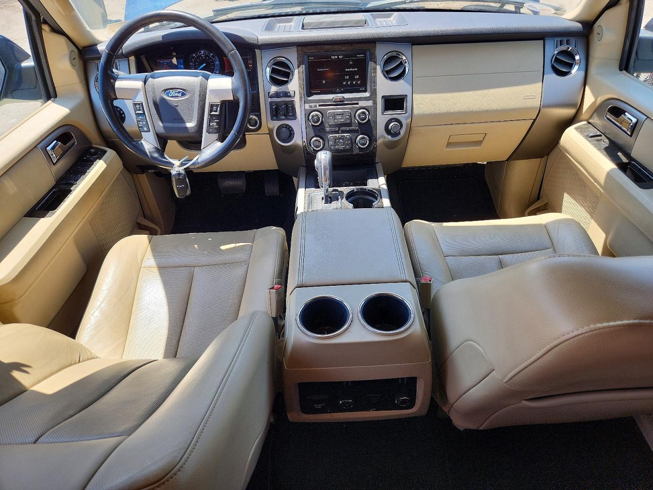 2015 Ford Expedition Limited Blue vin: 1FMJU2AT5FEF17590