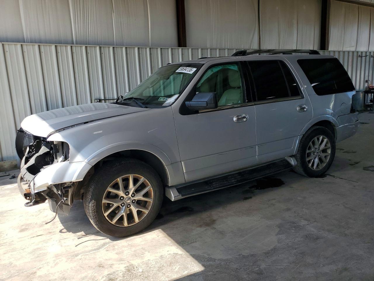 2015 Ford Expedition Limited Silver vin: 1FMJU2AT6FEF02399