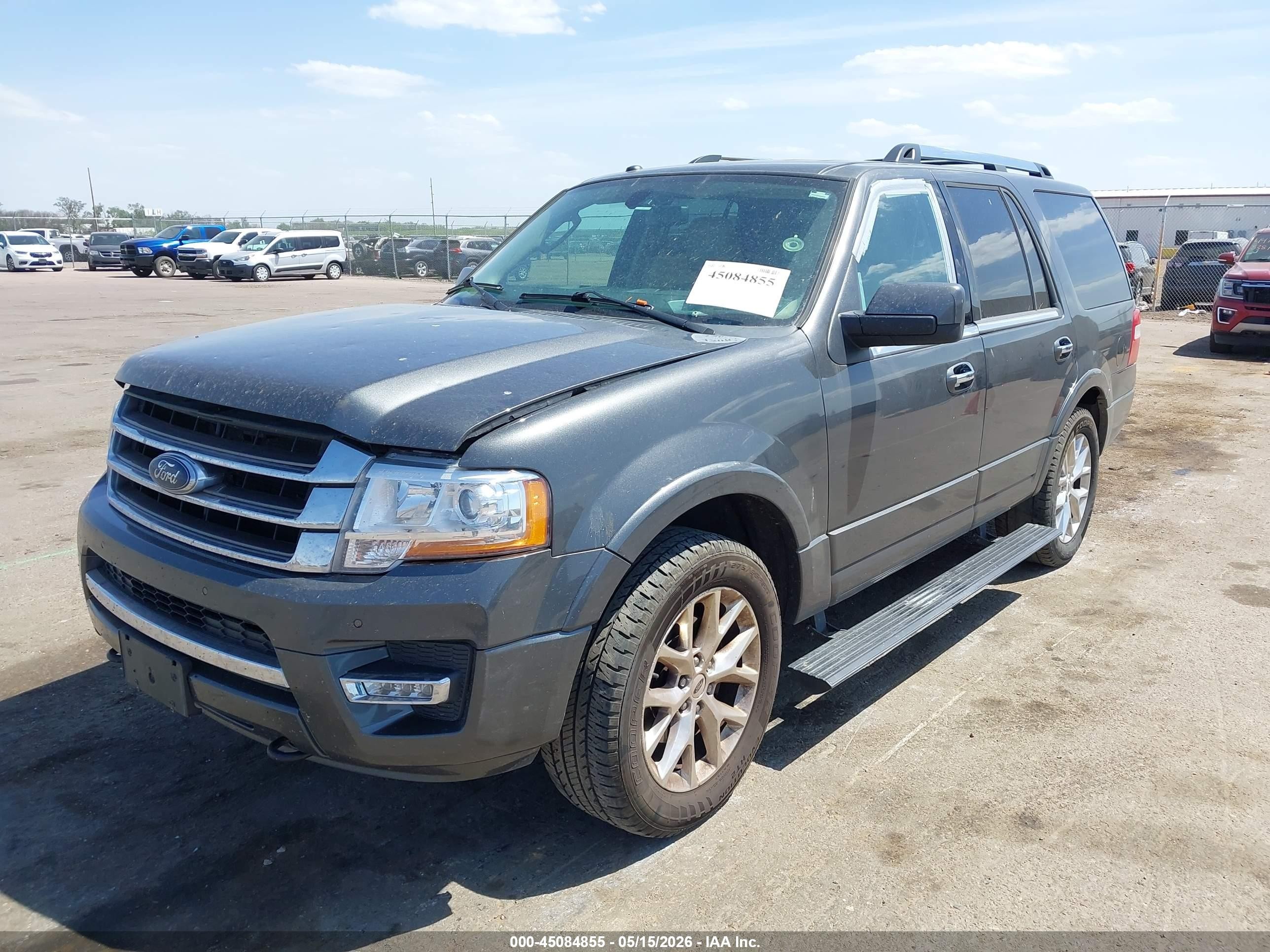 2015 Ford Expedition Limited Gray vin: 1FMJU2AT7FEF11404