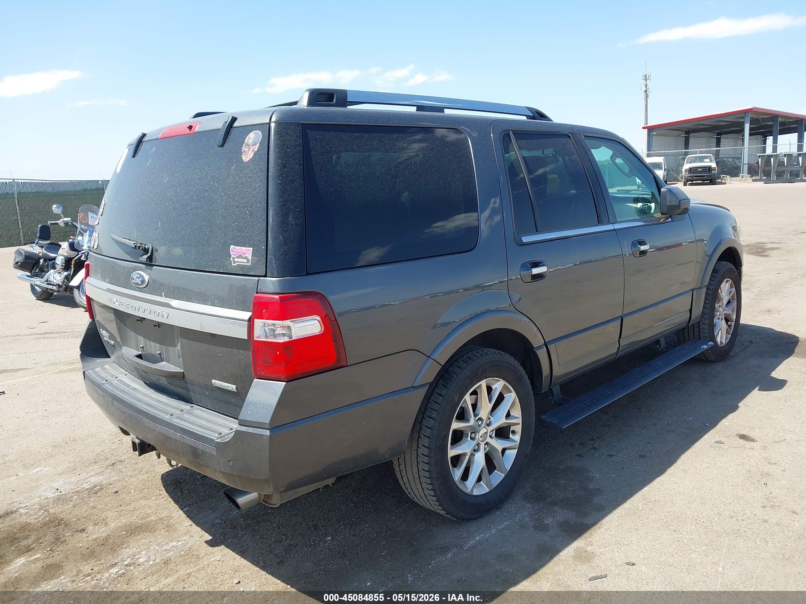 2015 Ford Expedition Limited Gray vin: 1FMJU2AT7FEF11404