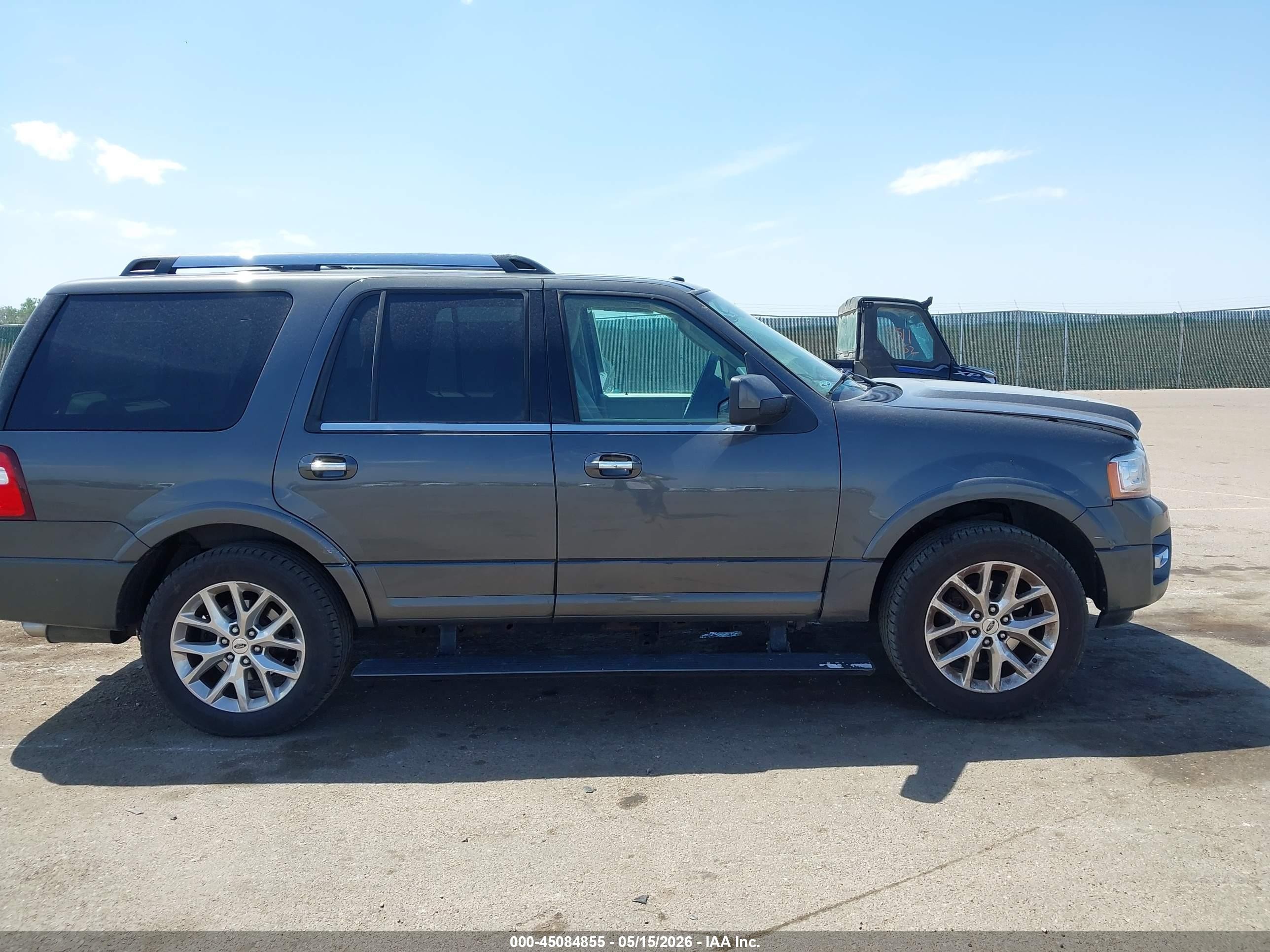 2015 Ford Expedition Limited Gray vin: 1FMJU2AT7FEF11404