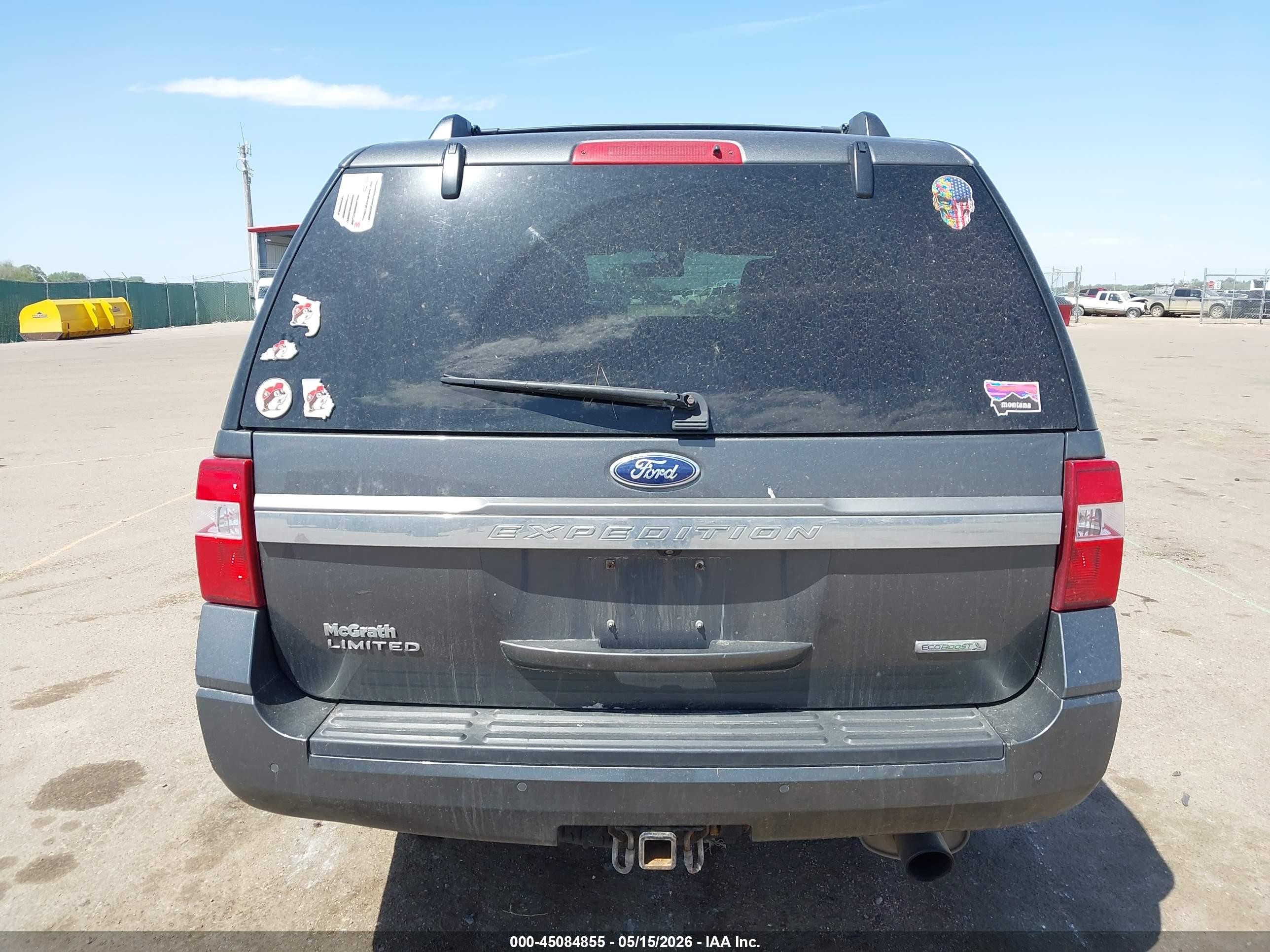 2015 Ford Expedition Limited Gray vin: 1FMJU2AT7FEF11404