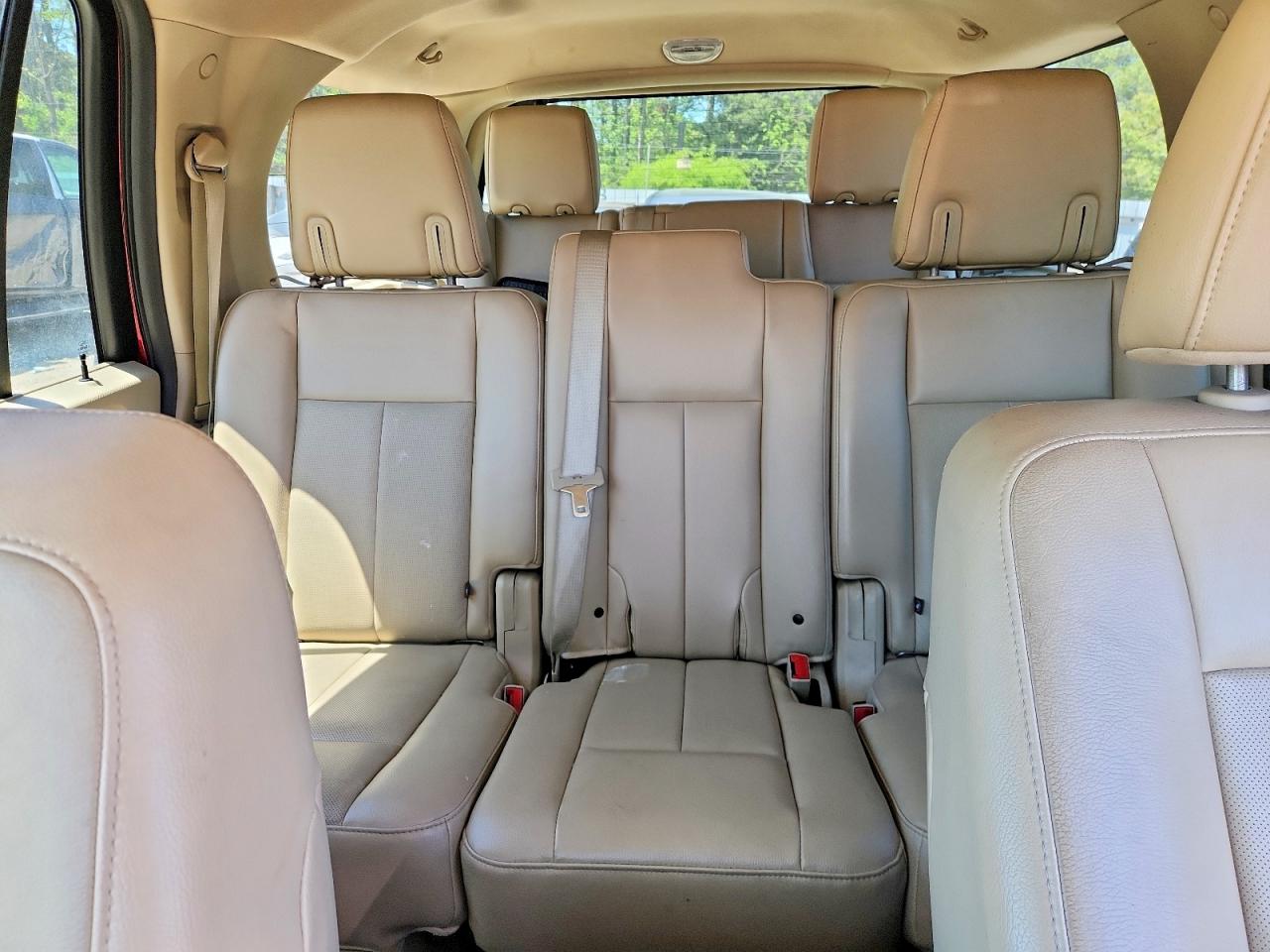 2015 Ford Expedition Limited Red vin: 1FMJU2AT7FEF25982