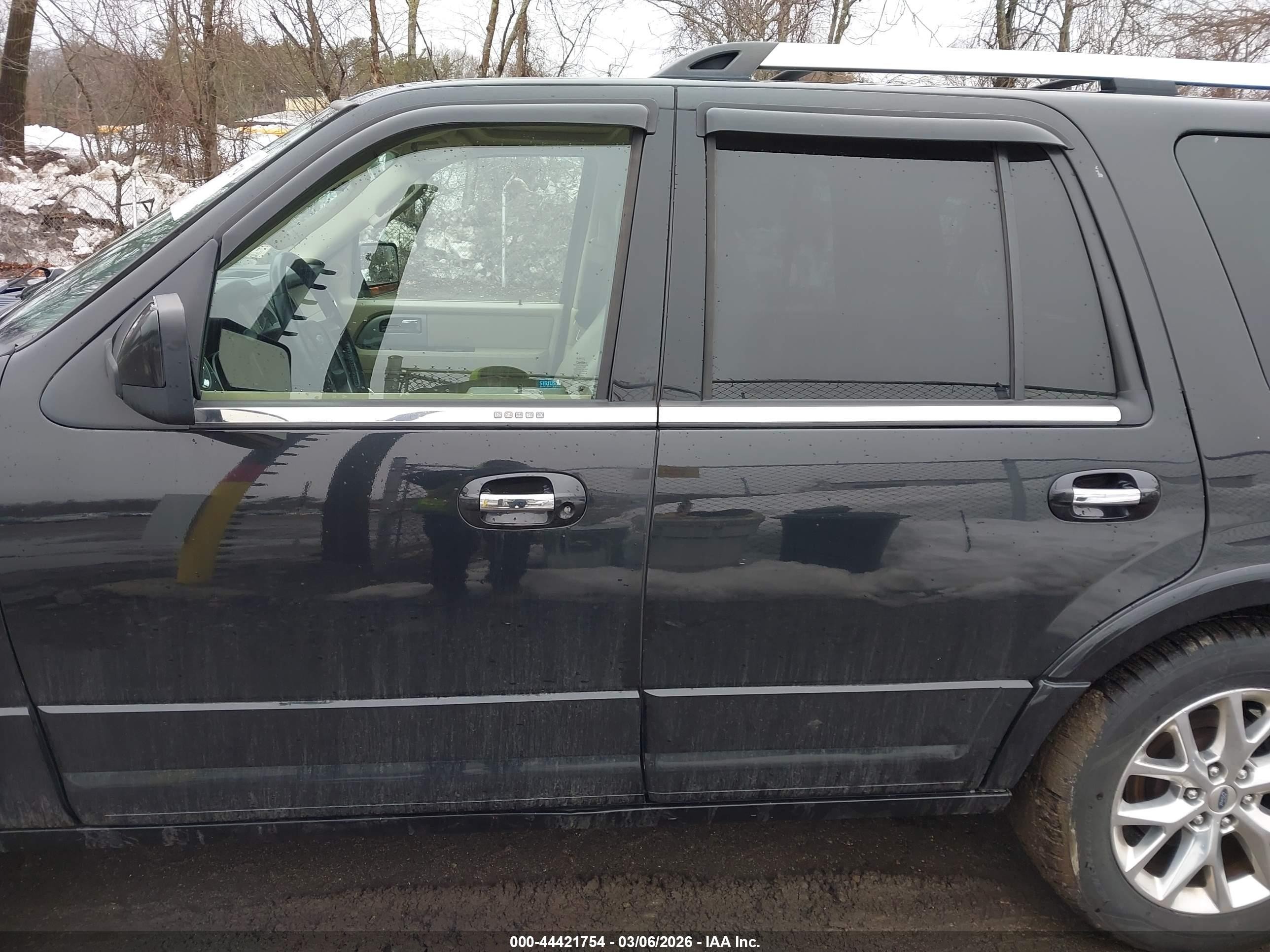 2015 Ford Expedition Limited Black vin: 1FMJU2AT7FEF32284