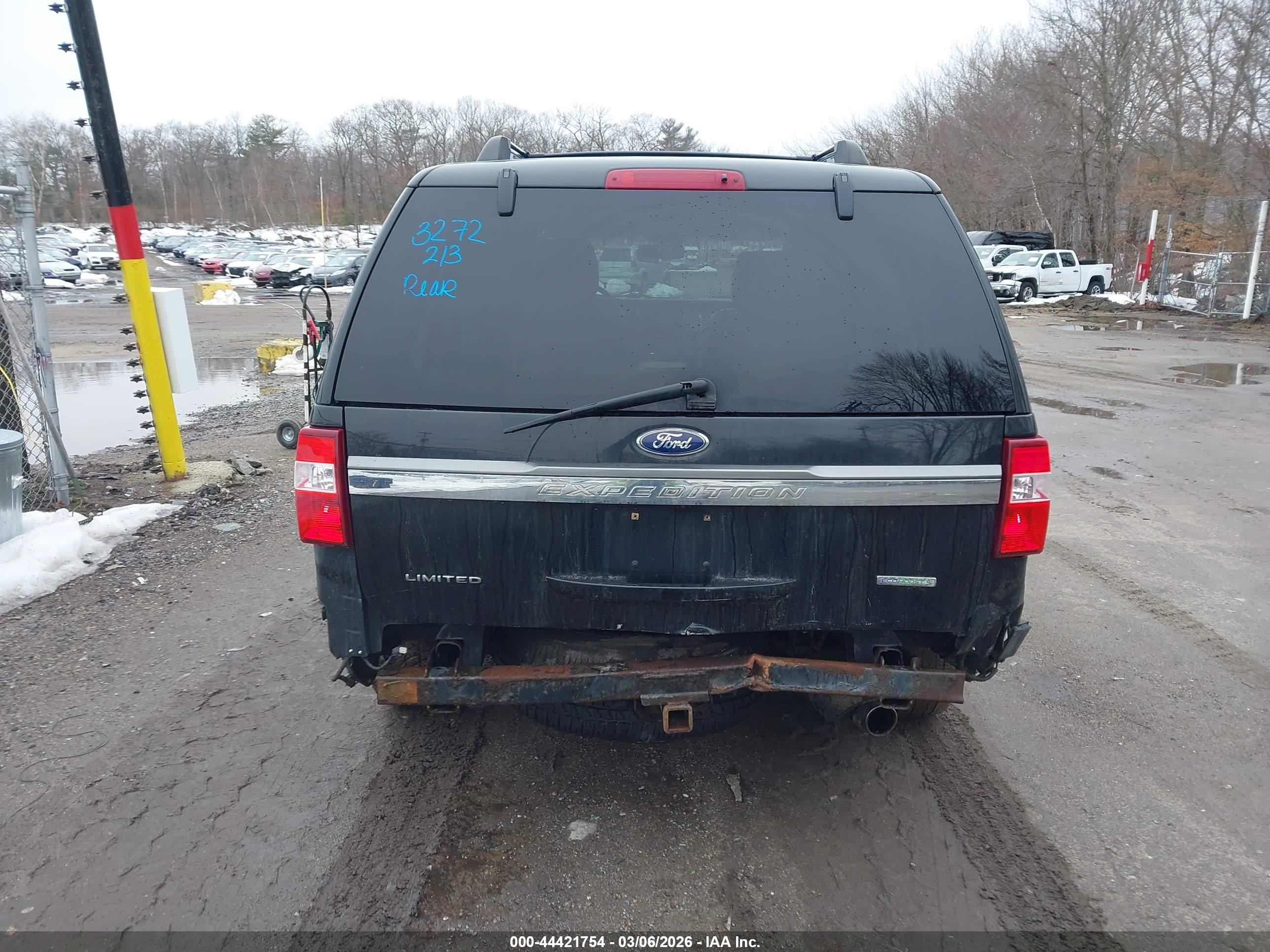 2015 Ford Expedition Limited Black vin: 1FMJU2AT7FEF32284
