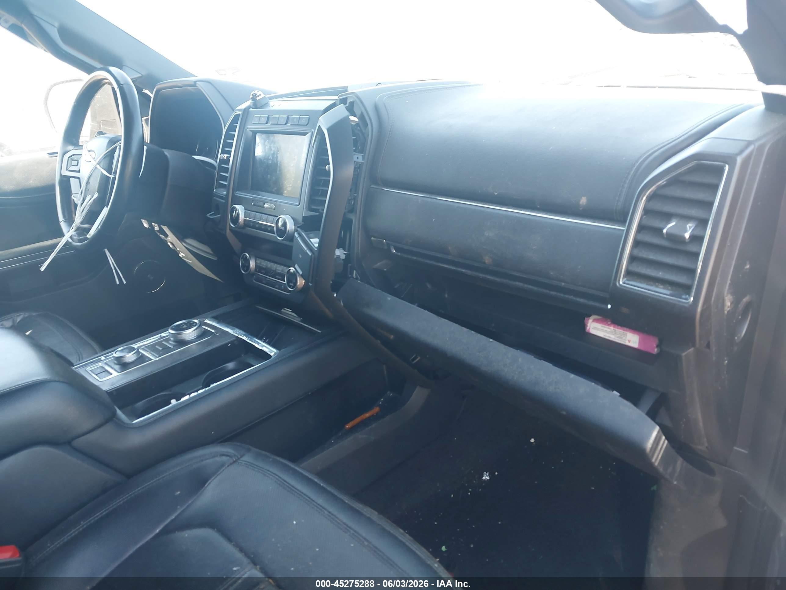 2021 Ford Expedition Limited Black vin: 1FMJU2AT7MEA42974