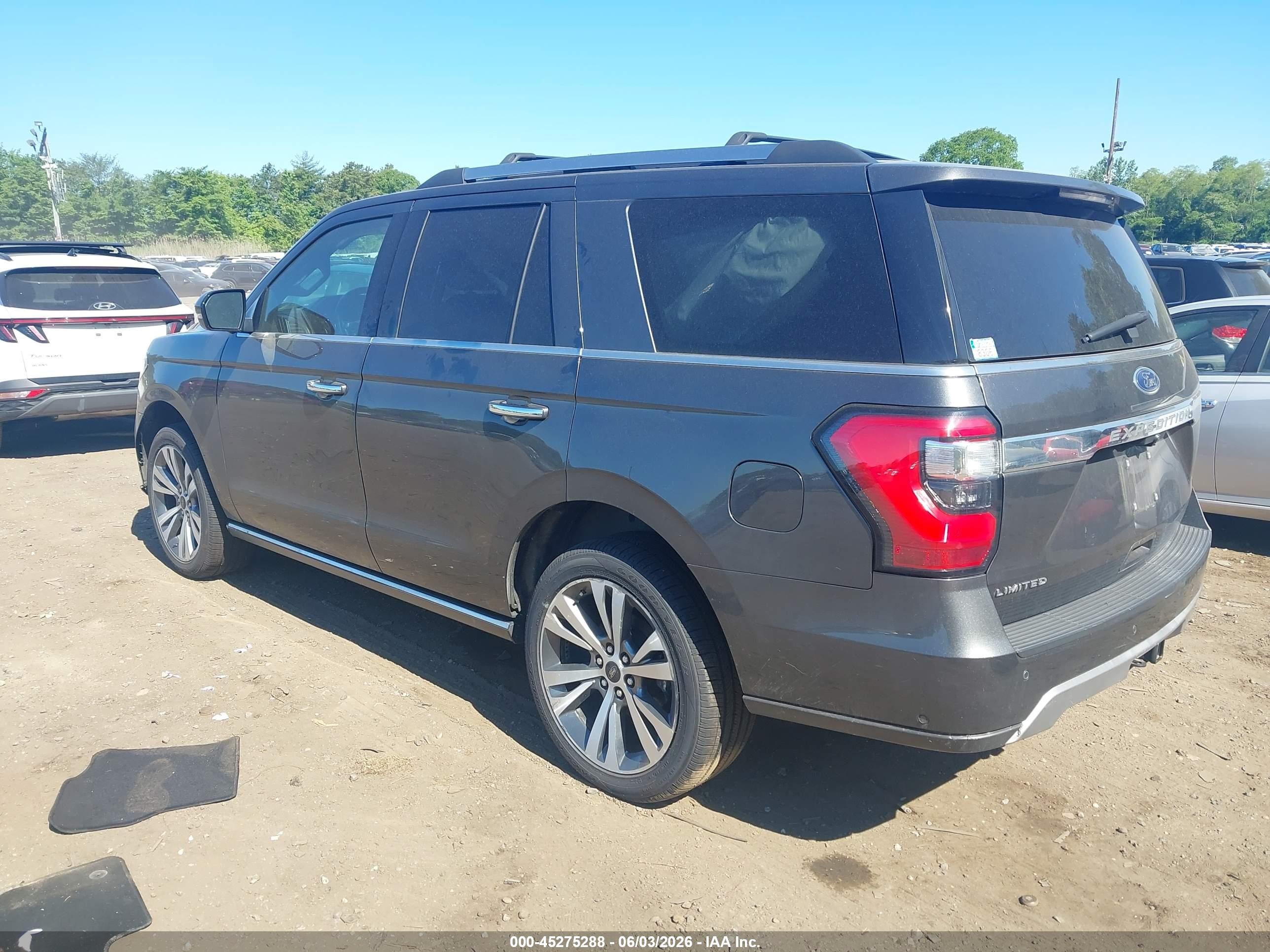 2021 Ford Expedition Limited Black vin: 1FMJU2AT7MEA42974
