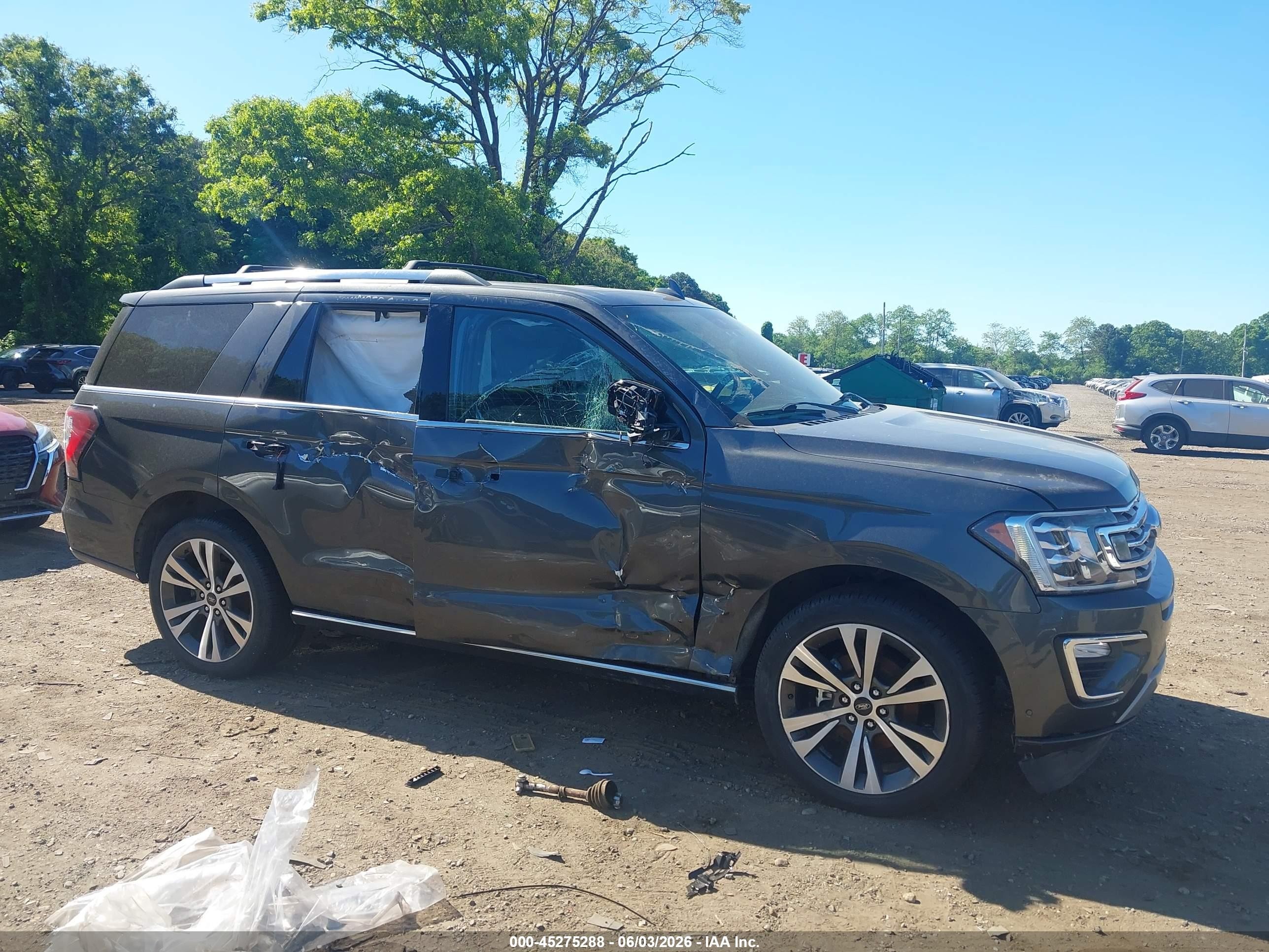 2021 Ford Expedition Limited Black vin: 1FMJU2AT7MEA42974