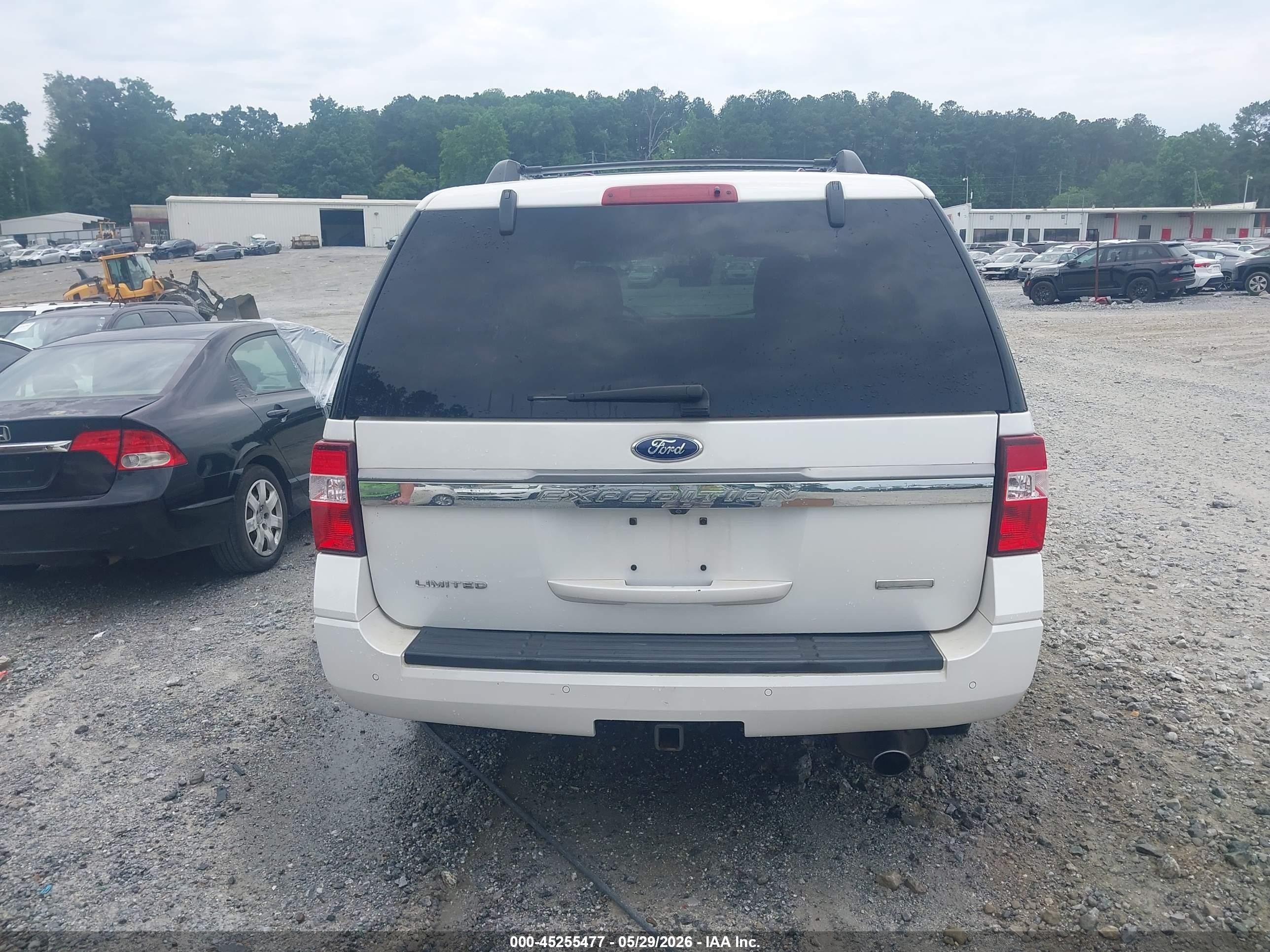 2016 Ford Expedition Limited White vin: 1FMJU2AT9GEF37696