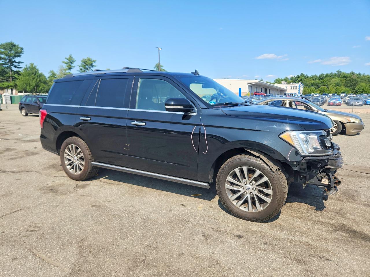 2018 Ford Expedition Limited Black vin: 1FMJU2AT9JEA41272