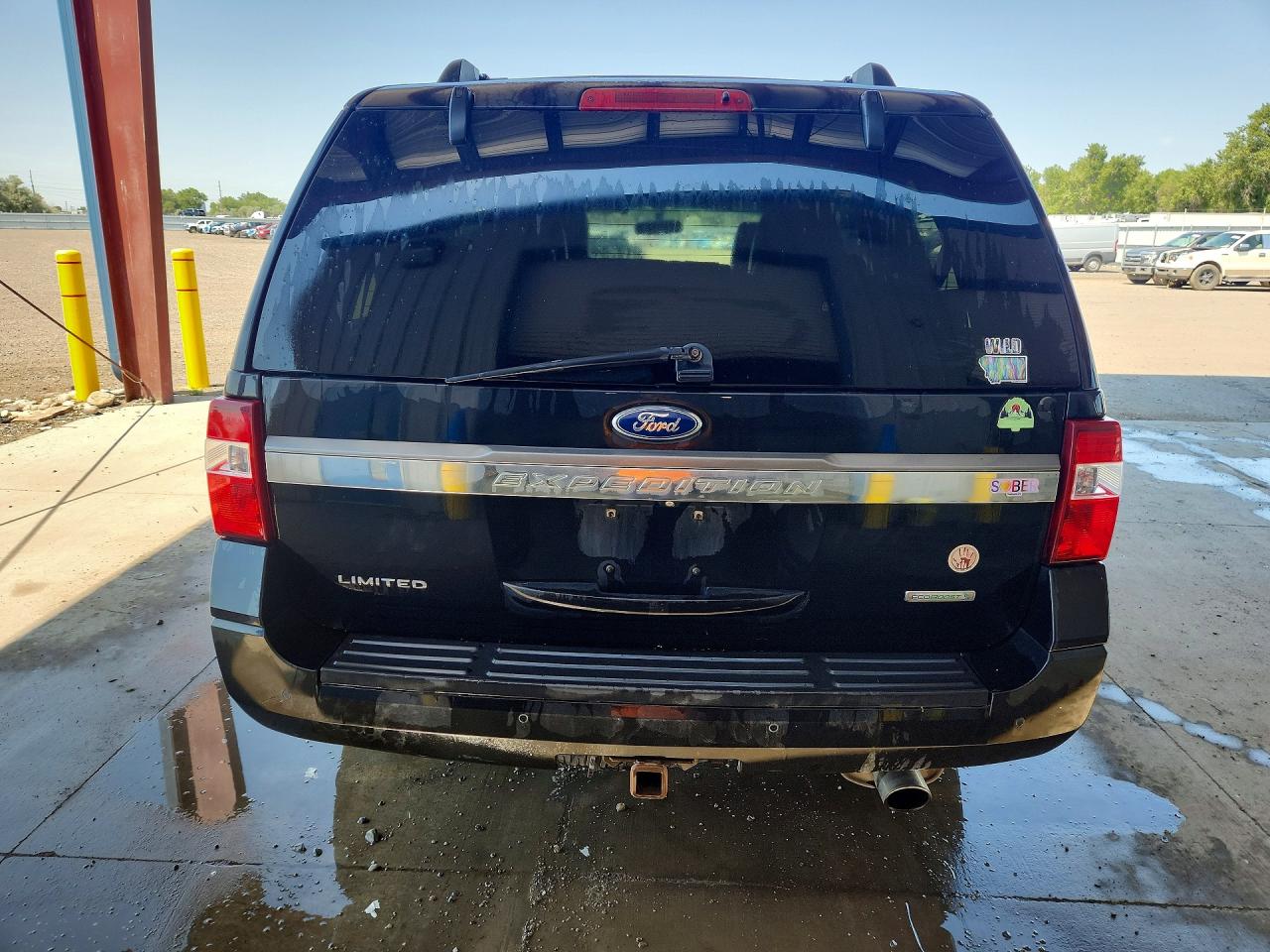 2015 Ford Expedition Limited Черный vin: 1FMJU2ATXFEF07041
