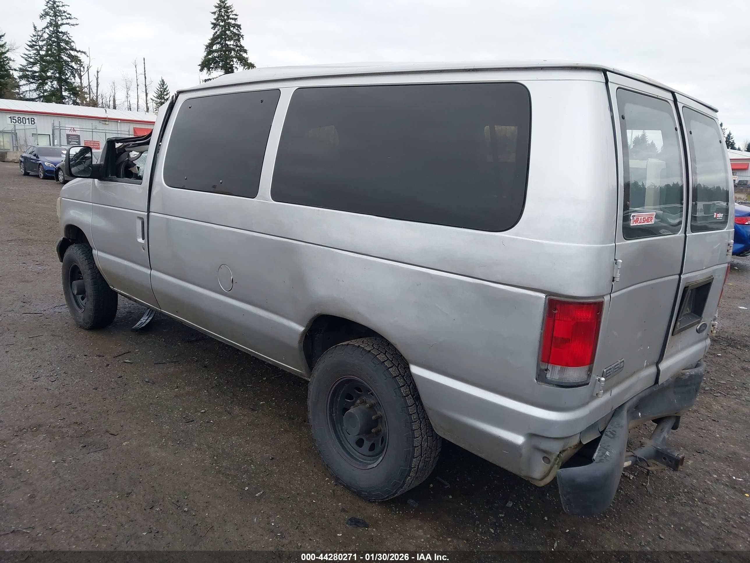 2008 Ford E-150 Xl/xlt Silver vin: 1FMNE11L48DA59039