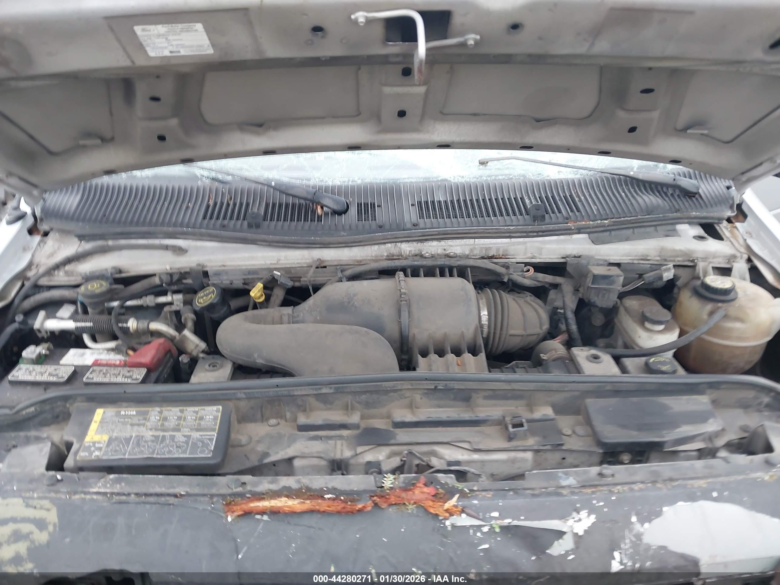 2008 Ford E-150 Xl/xlt Silver vin: 1FMNE11L48DA59039