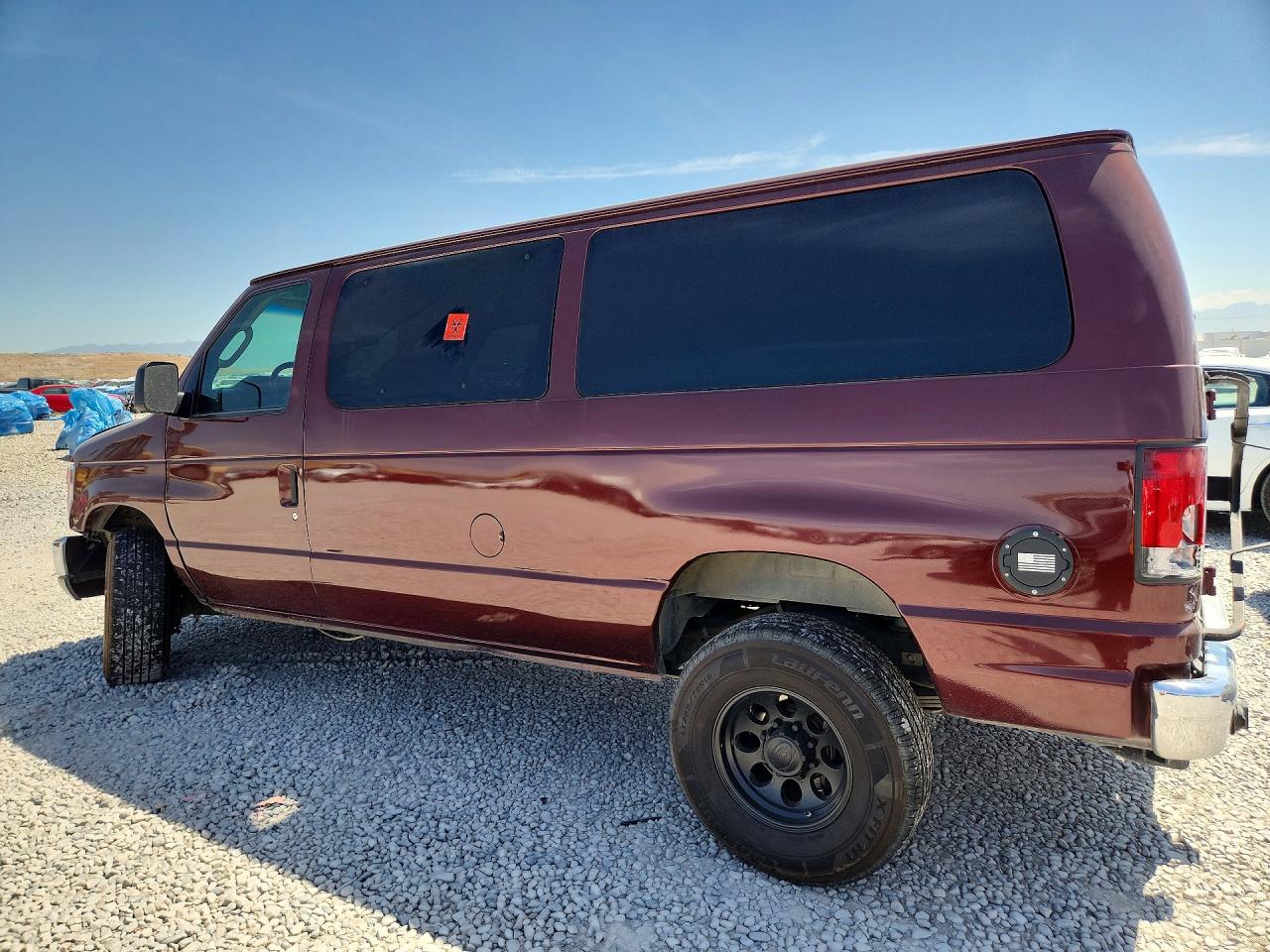 2009 Ford Econoline E150 Wagon Purple vin: 1FMNE11L89DA22822