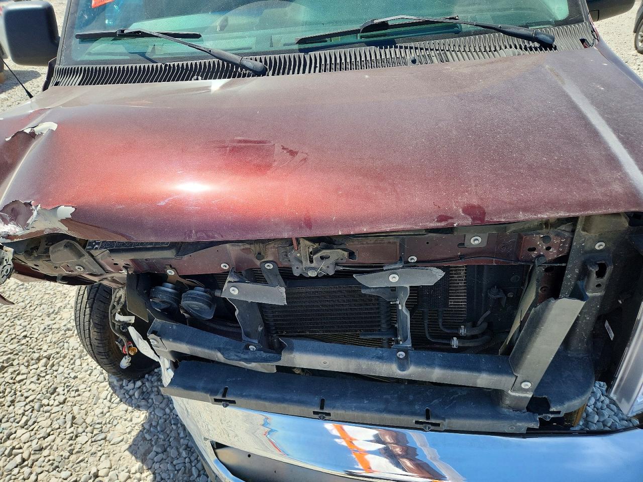 2009 Ford Econoline E150 Wagon Purple vin: 1FMNE11L89DA22822
