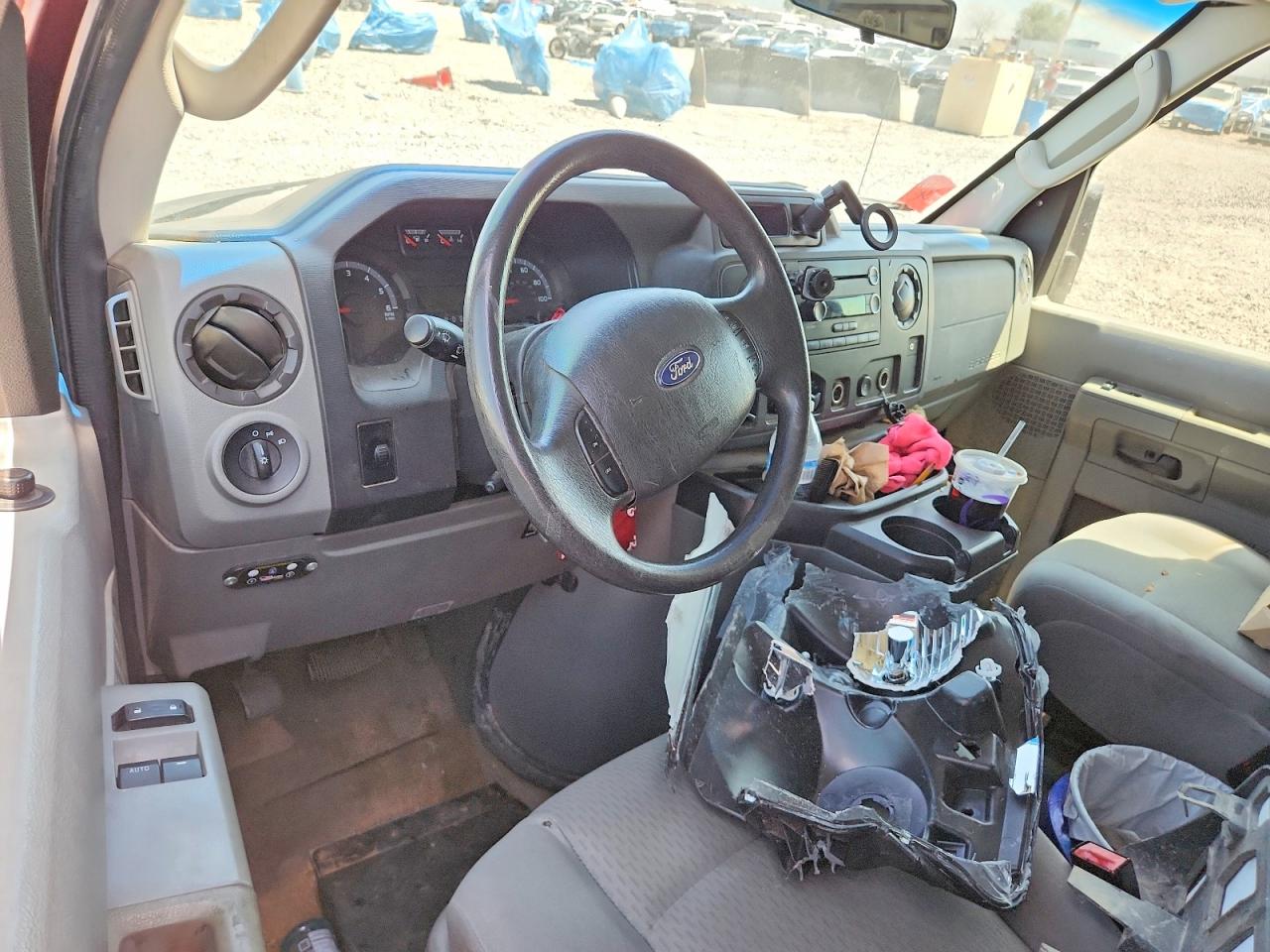 2009 Ford Econoline E150 Wagon Purple vin: 1FMNE11L89DA22822