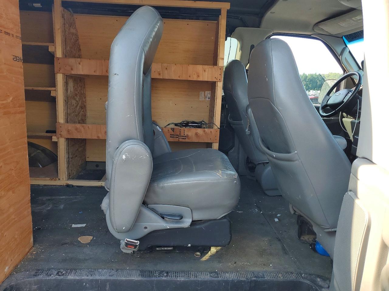 2007 Ford Econoline E150 Wagon Black vin: 1FMNE11LX7DA70142