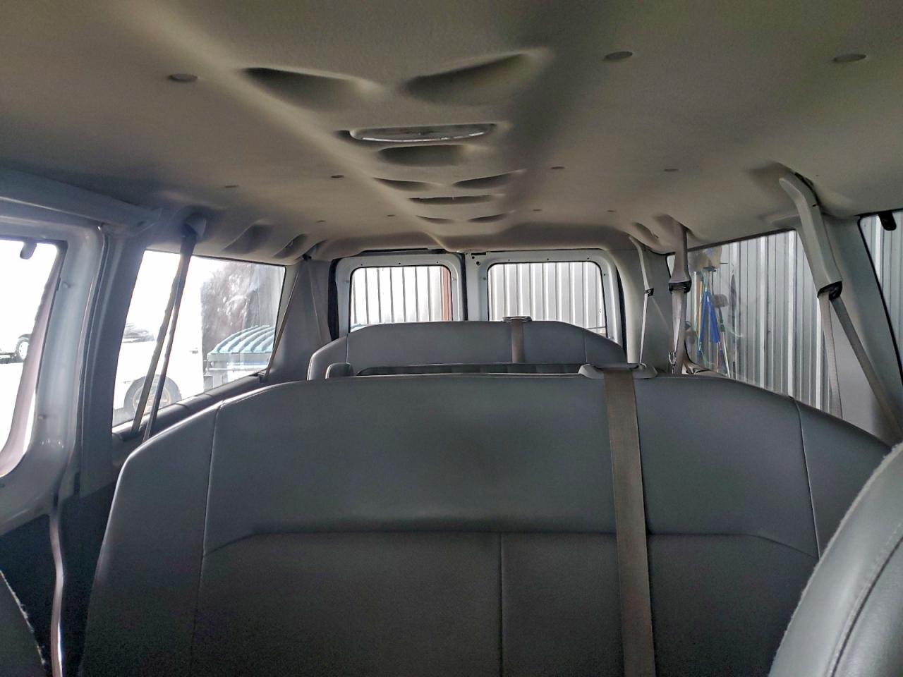 2008 Ford Econoline E150 Wagon White vin: 1FMNE11W18DB29803
