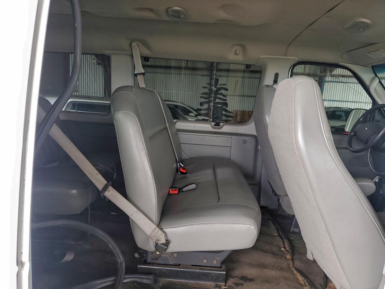 2008 Ford Econoline E150 Wagon White vin: 1FMNE11W18DB29803