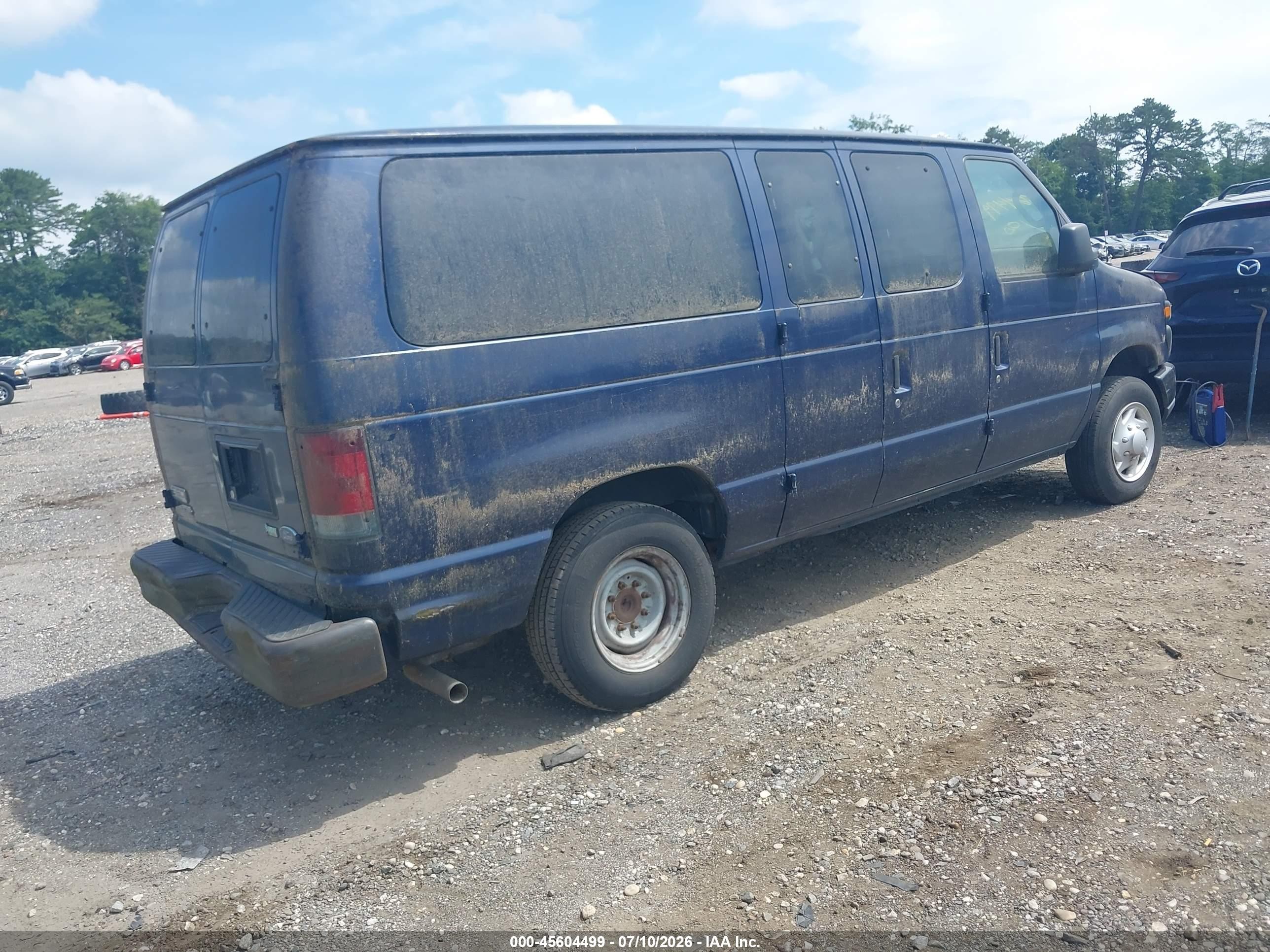 2009 Ford E-150 Xl/xlt Dark Blue vin: 1FMNE11W49DA54533