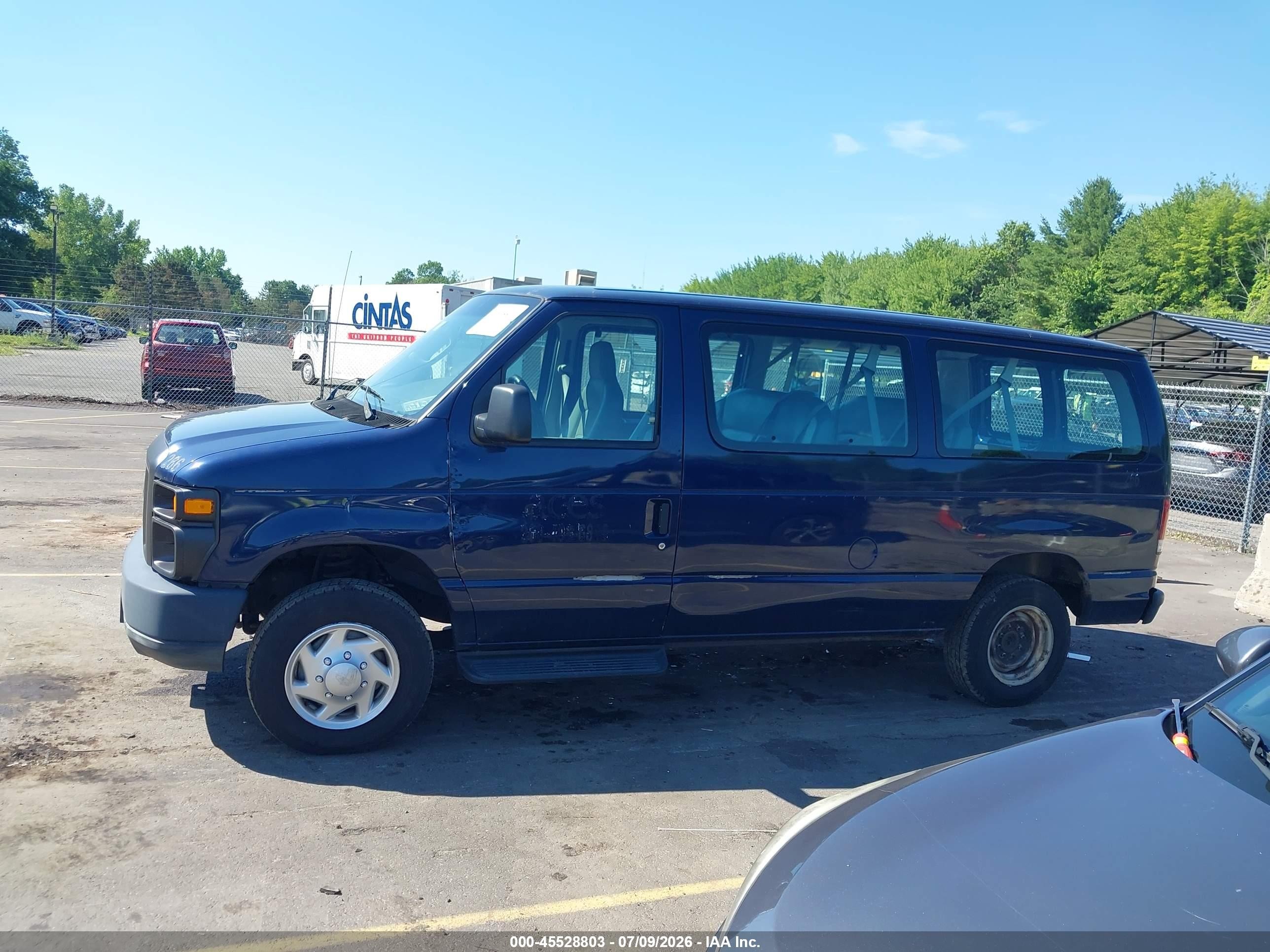 2011 Ford E-150 Xl/xlt Blue vin: 1FMNE1BW4BDB31308