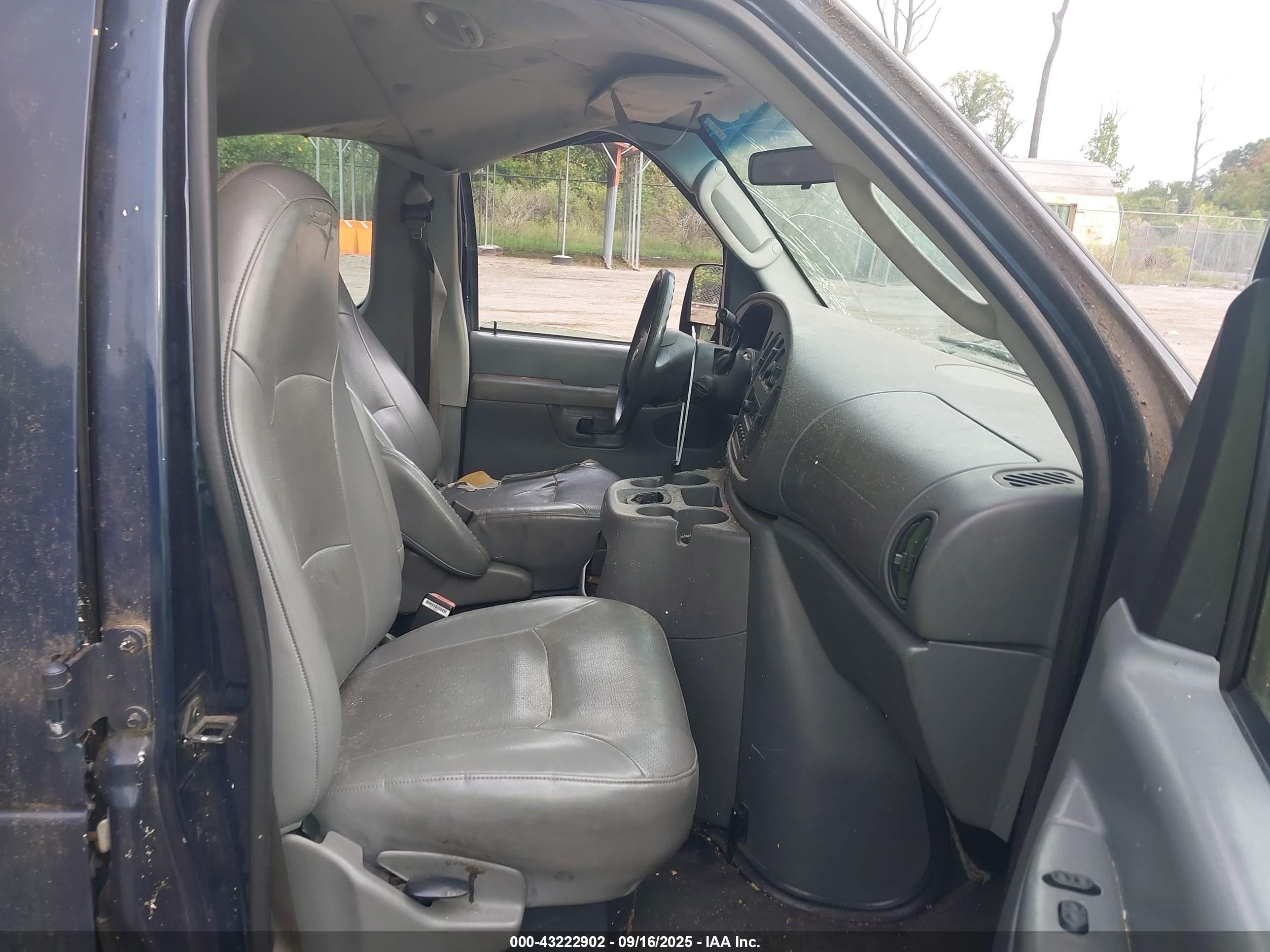 2004 Ford E-350 Super Duty Chateau/xl/xlt Navy vin: 1FMNE31L74HA09461