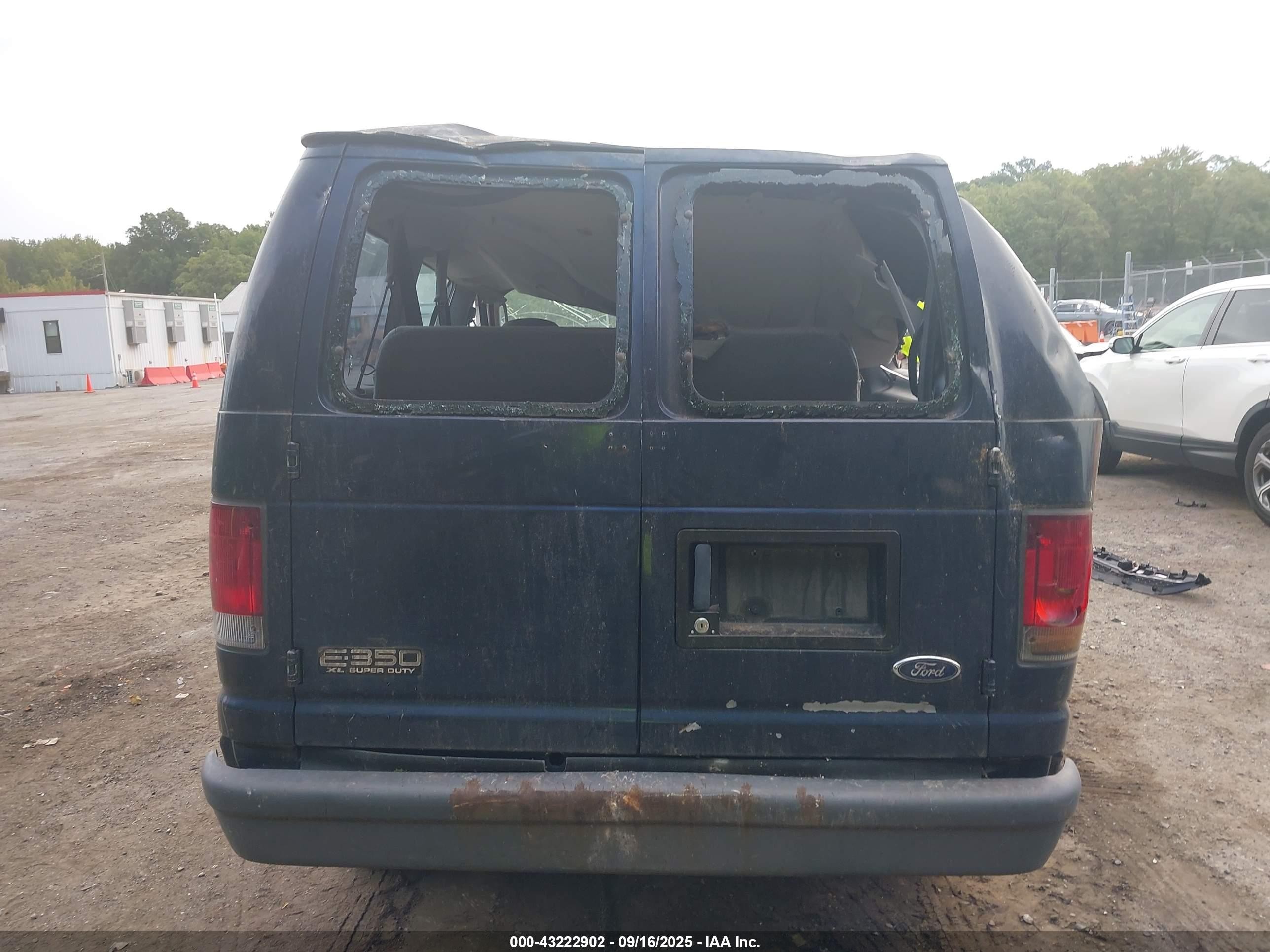2004 Ford E-350 Super Duty Chateau/xl/xlt Navy vin: 1FMNE31L74HA09461
