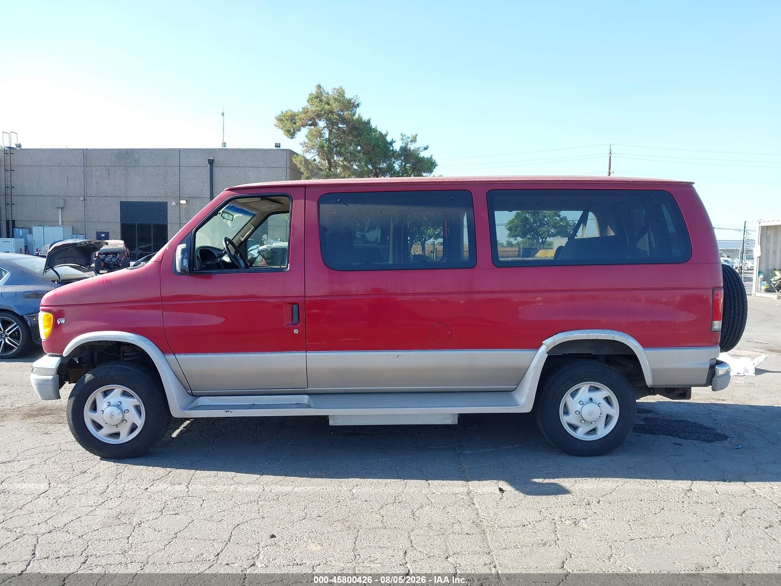 2001 Ford E-350 Super Duty Xl/xlt Red vin: 1FMNE31LX1HB69510
