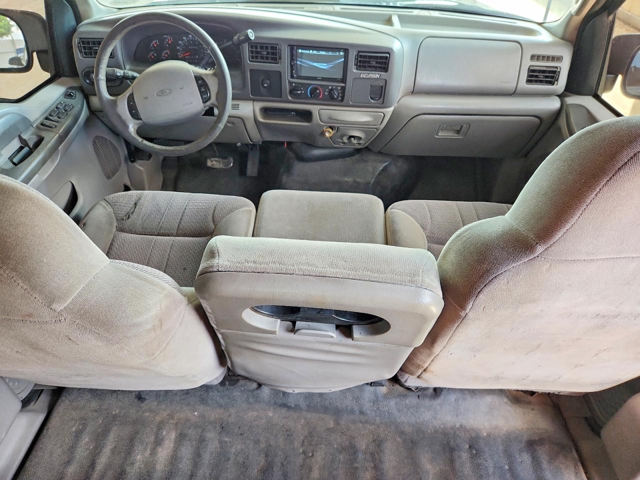 2001 Ford Excursion Xlt White vin: 1FMNU40L21EC12216