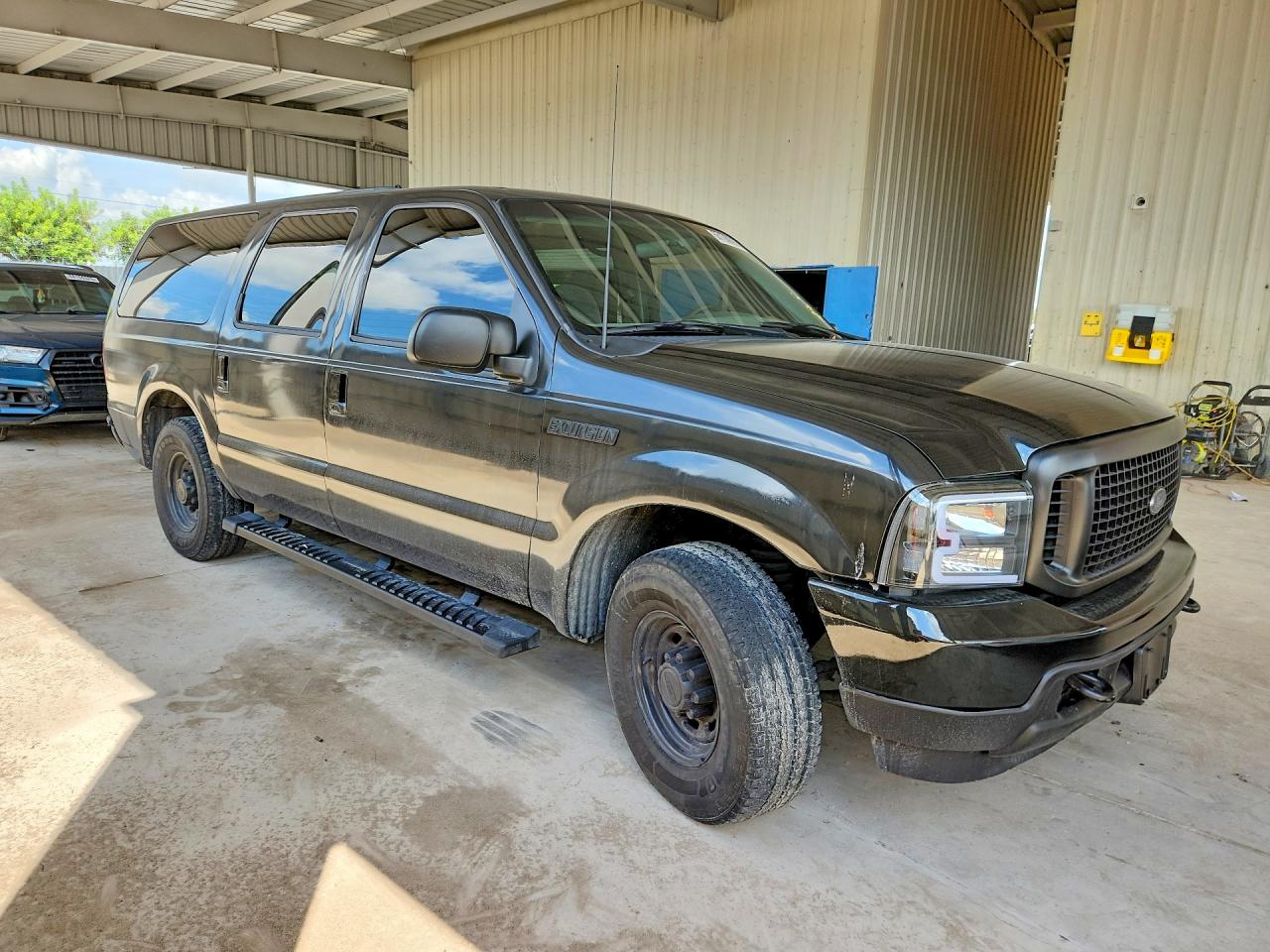 2001 Ford Excursion Xlt White vin: 1FMNU40L21EC12216