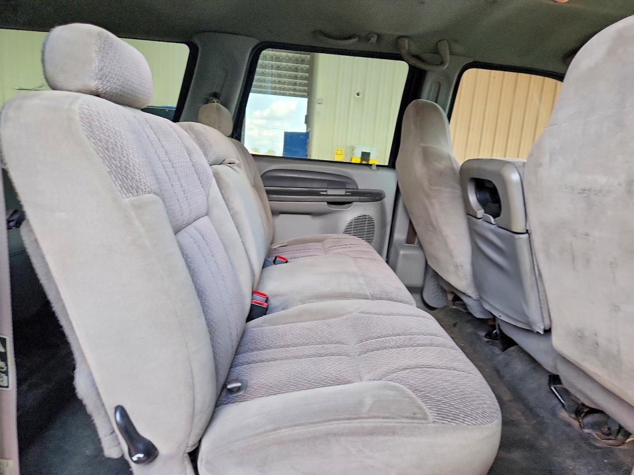 2001 Ford Excursion Xlt White vin: 1FMNU40L21EC12216