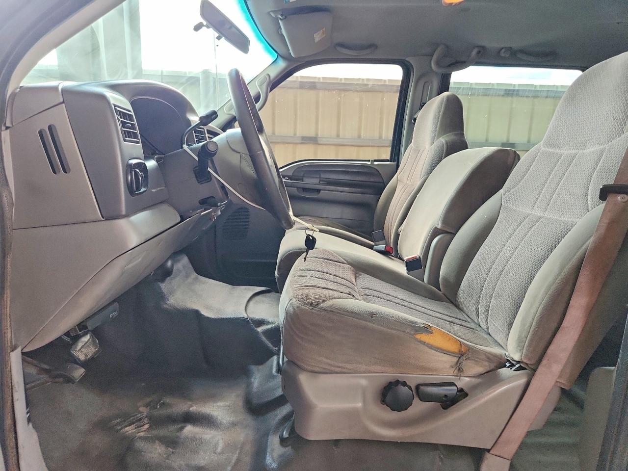 2001 Ford Excursion Xlt White vin: 1FMNU40L21EC12216
