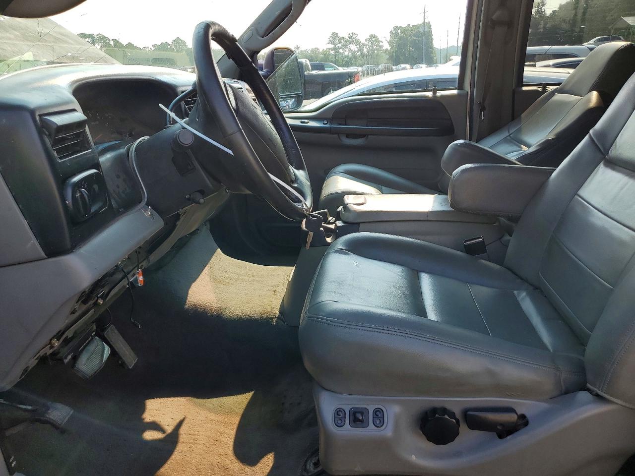 2005 Ford Excursion Xlt Black vin: 1FMNU40L65EB25750