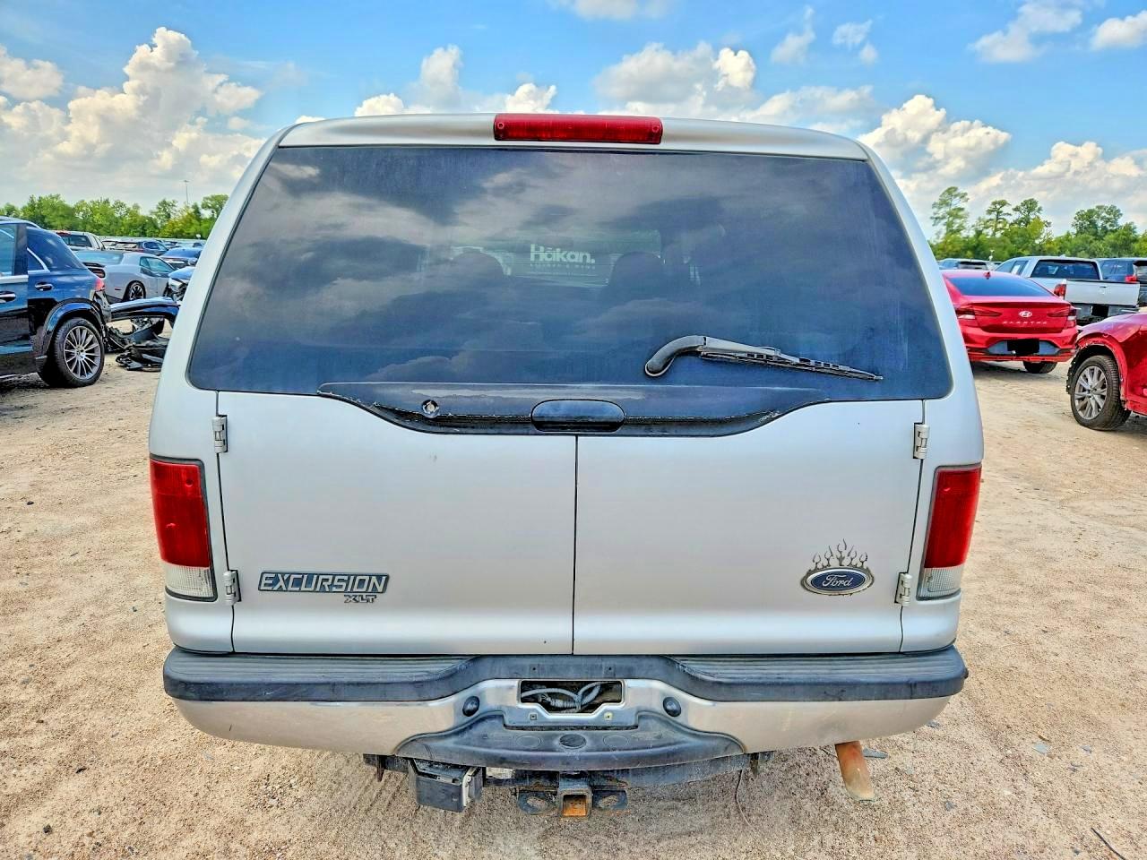 2001 Ford Excursion Xlt Silver vin: 1FMNU40L71EB38386